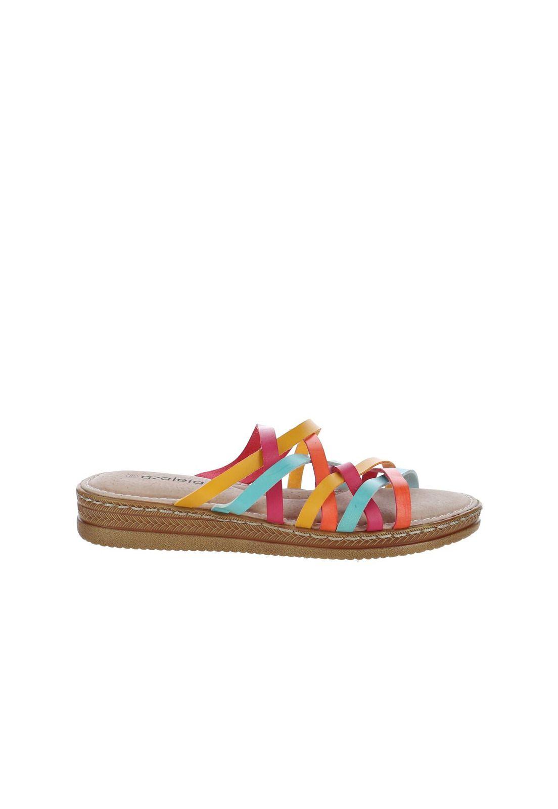 Sandalia Mujer Scrapy Multi Rayas-0