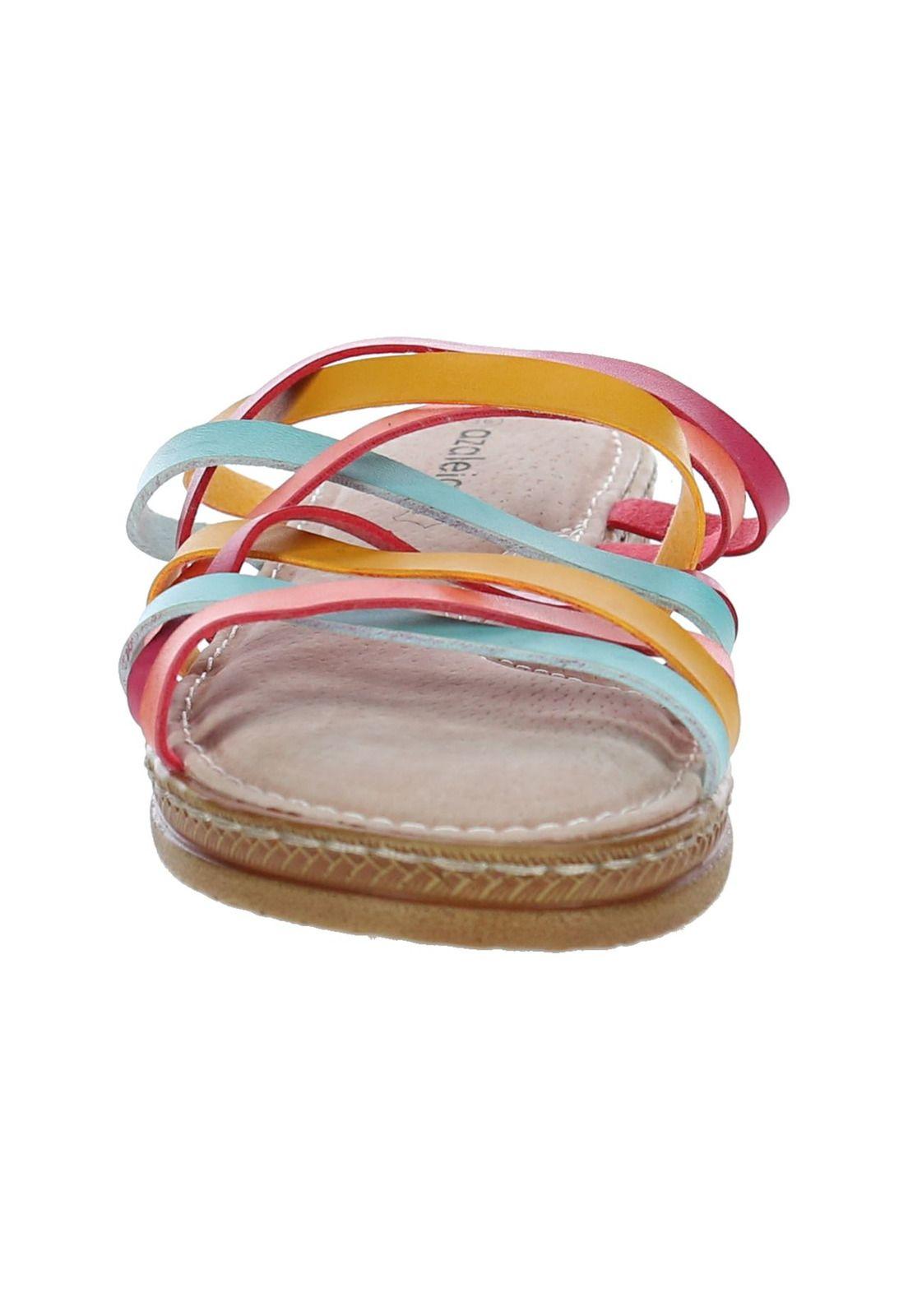 Sandalia Mujer Scrapy Multi Rayas-2