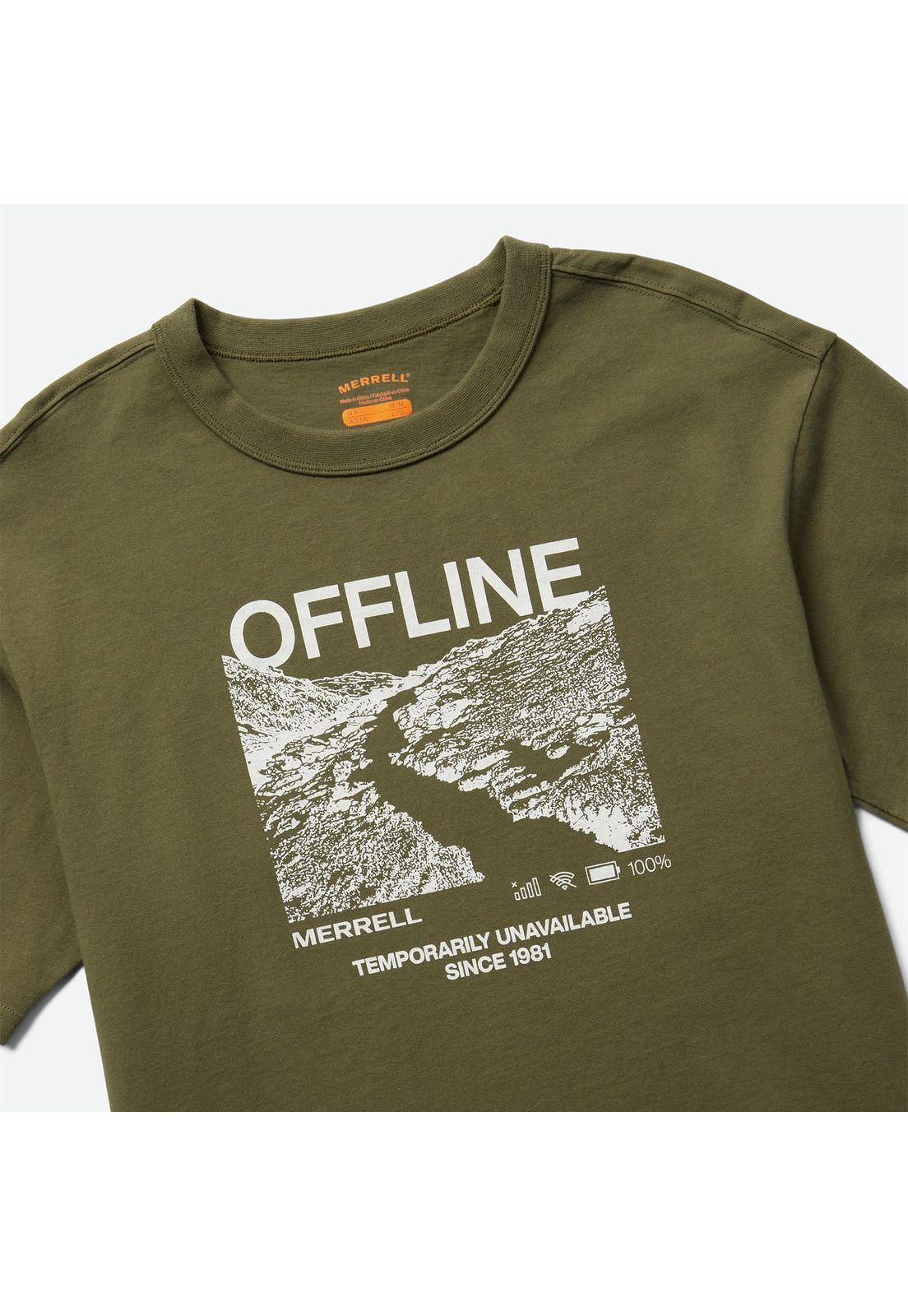 Polera Hombre Organic Cotton Offline Est Verde-1