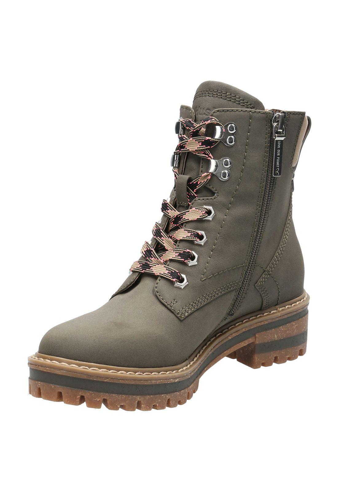 Botin Mujer Chiara Beige-4