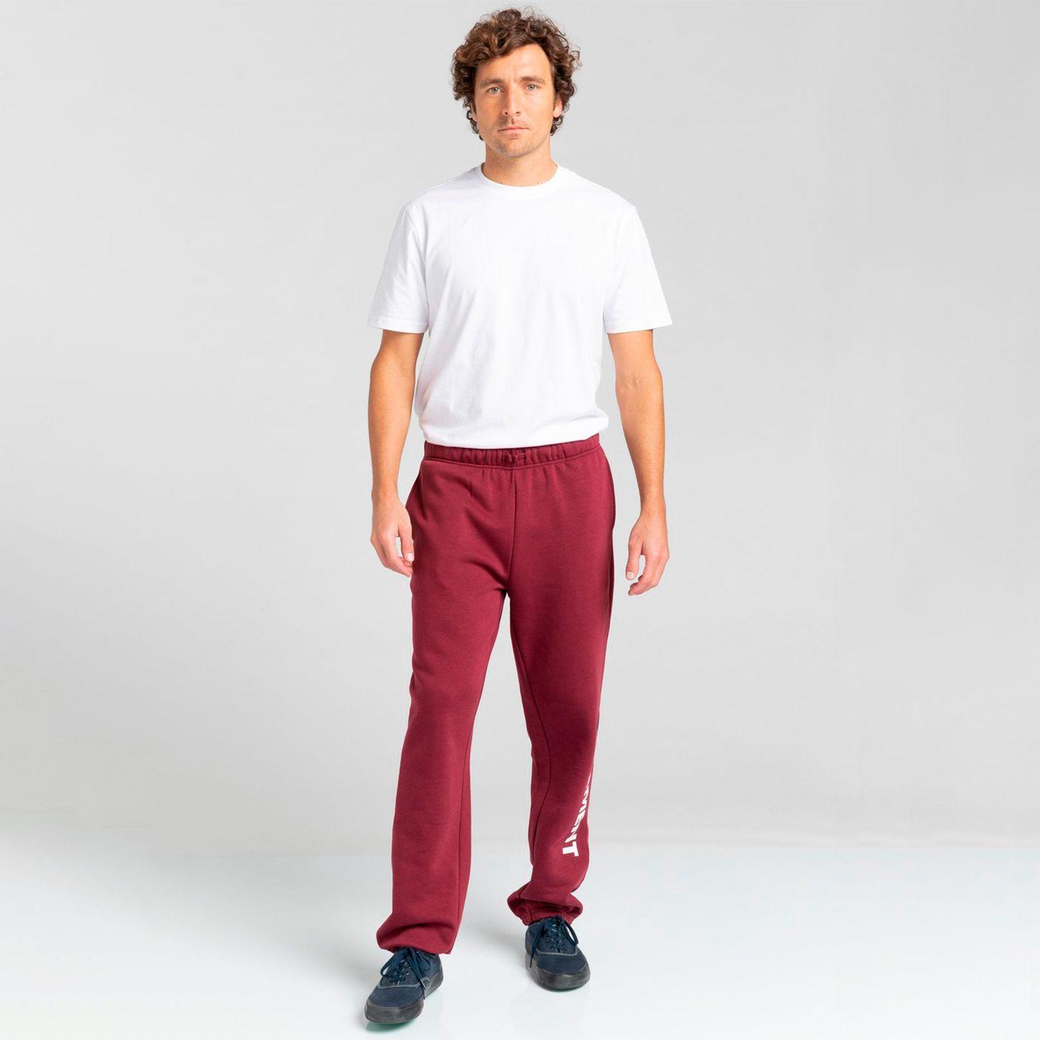 Pantalón Hombre Cornell Track Rojo-1