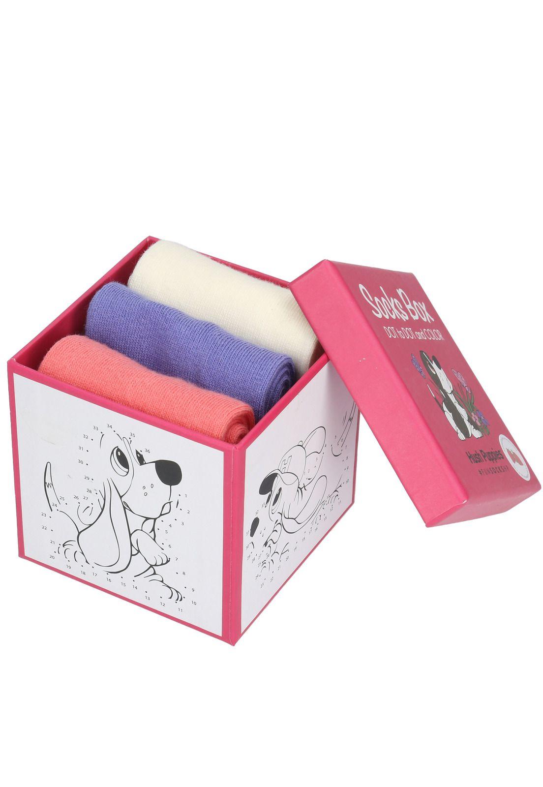 Calcetín Niña V22G Pack Dotydot Multi-2