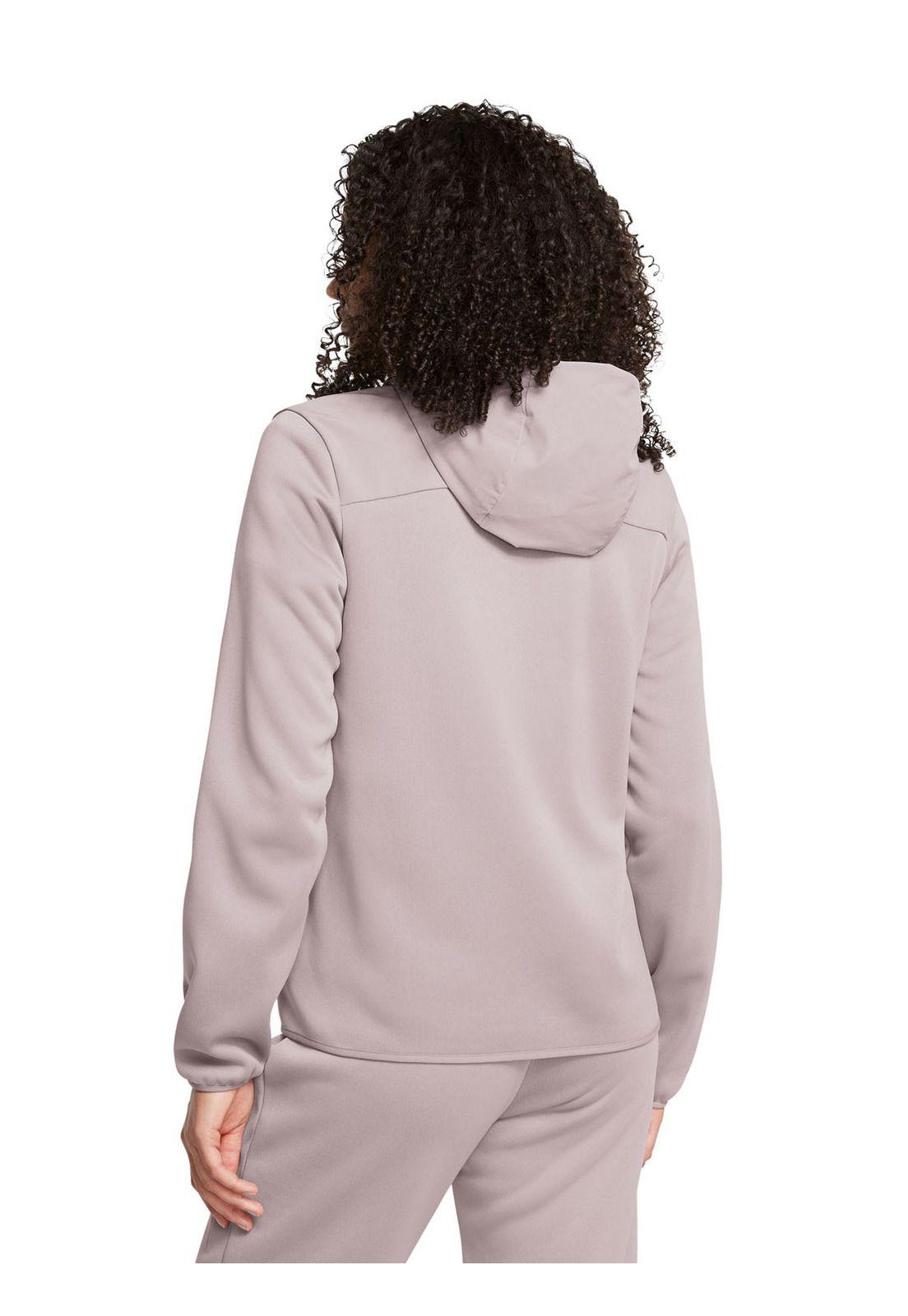 Polerón UA Essential para mujer Gris-4