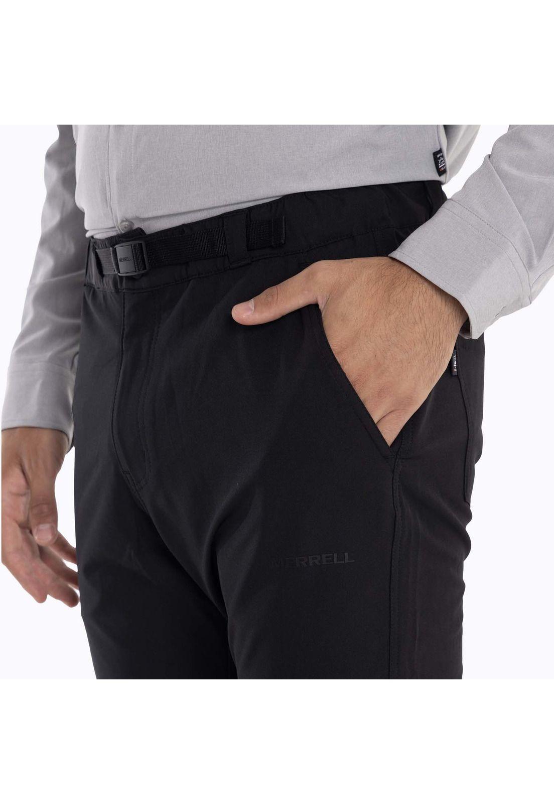 Pantalon Hombre Eel Negro Merrell-4