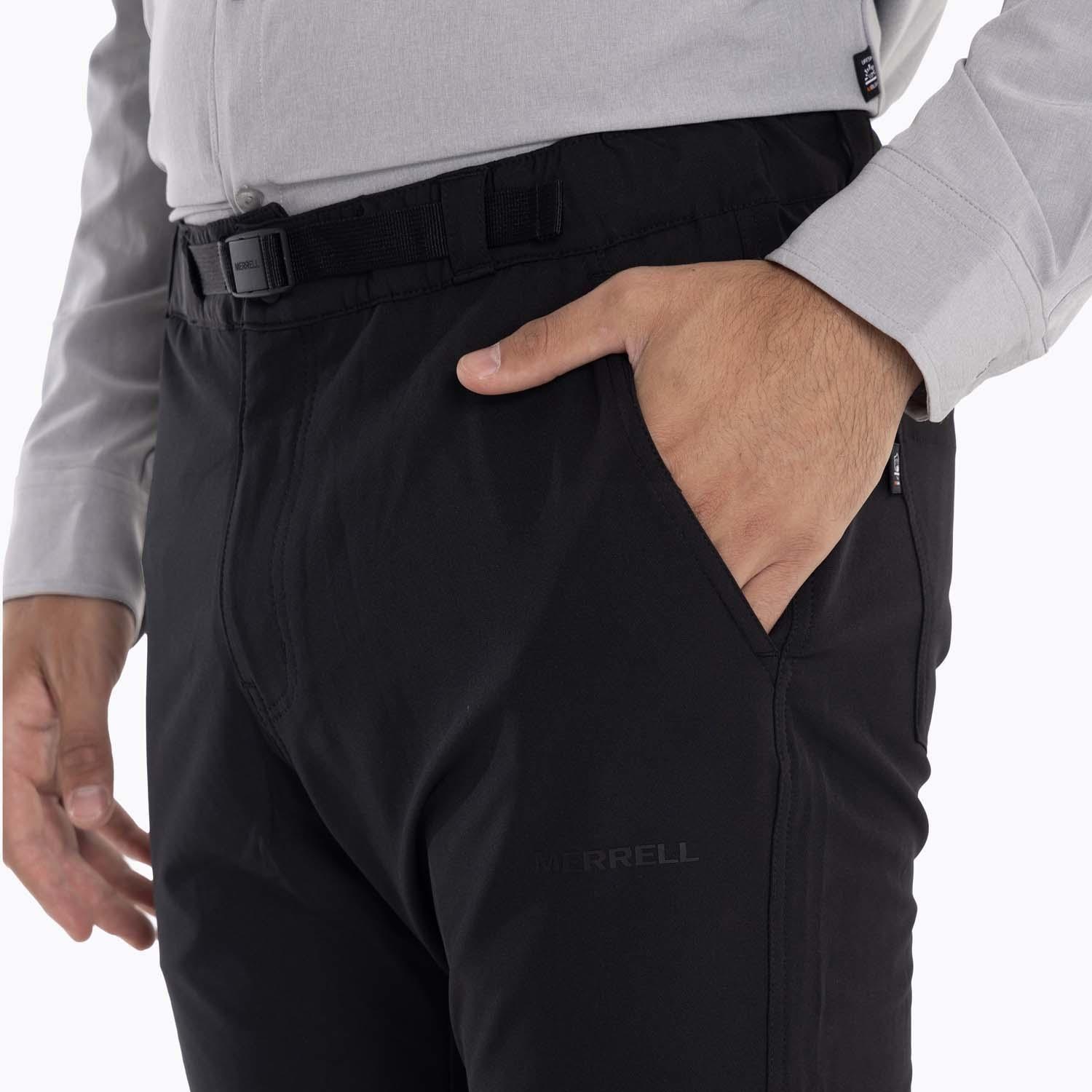 Pantalon Hombre Eel Negro Merrell-4