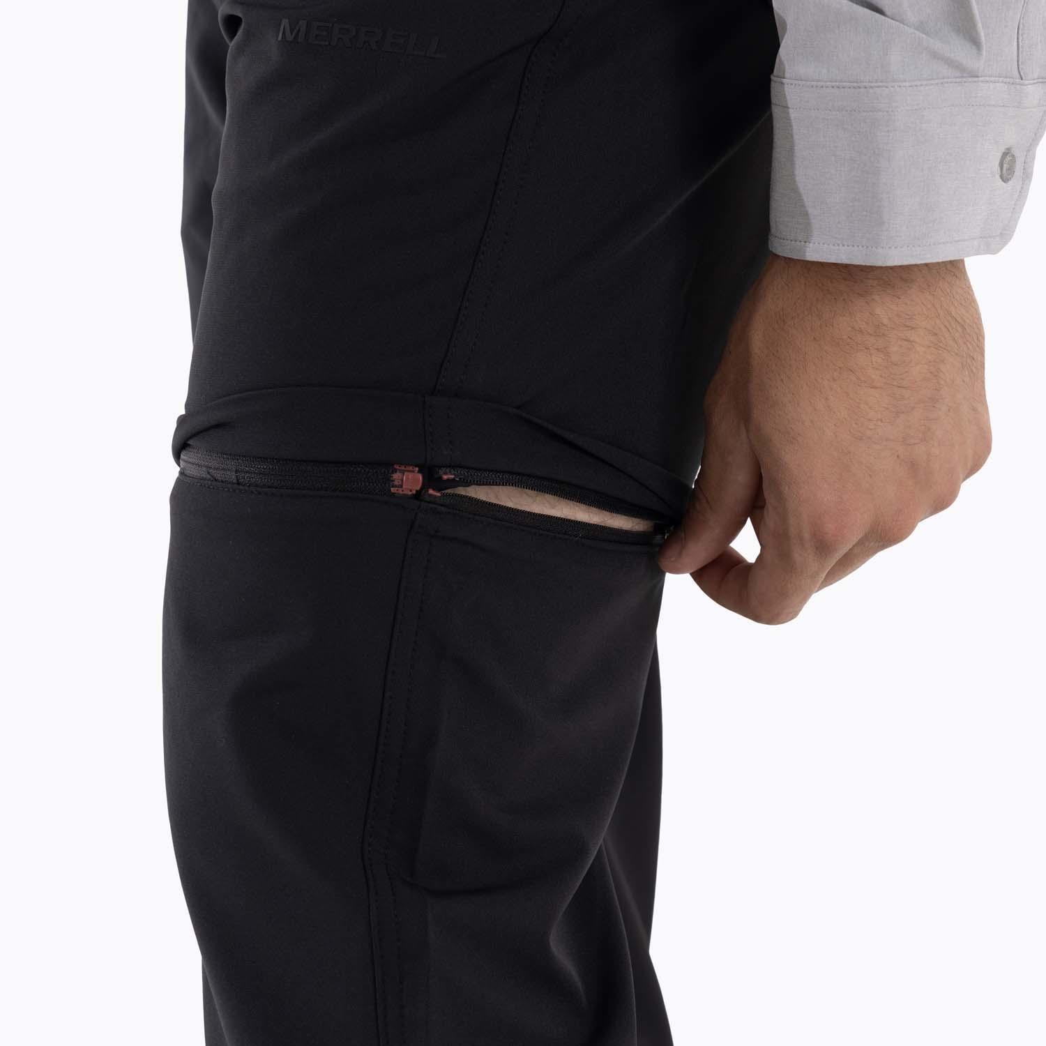 Pantalon Hombre Eel Negro Merrell-5