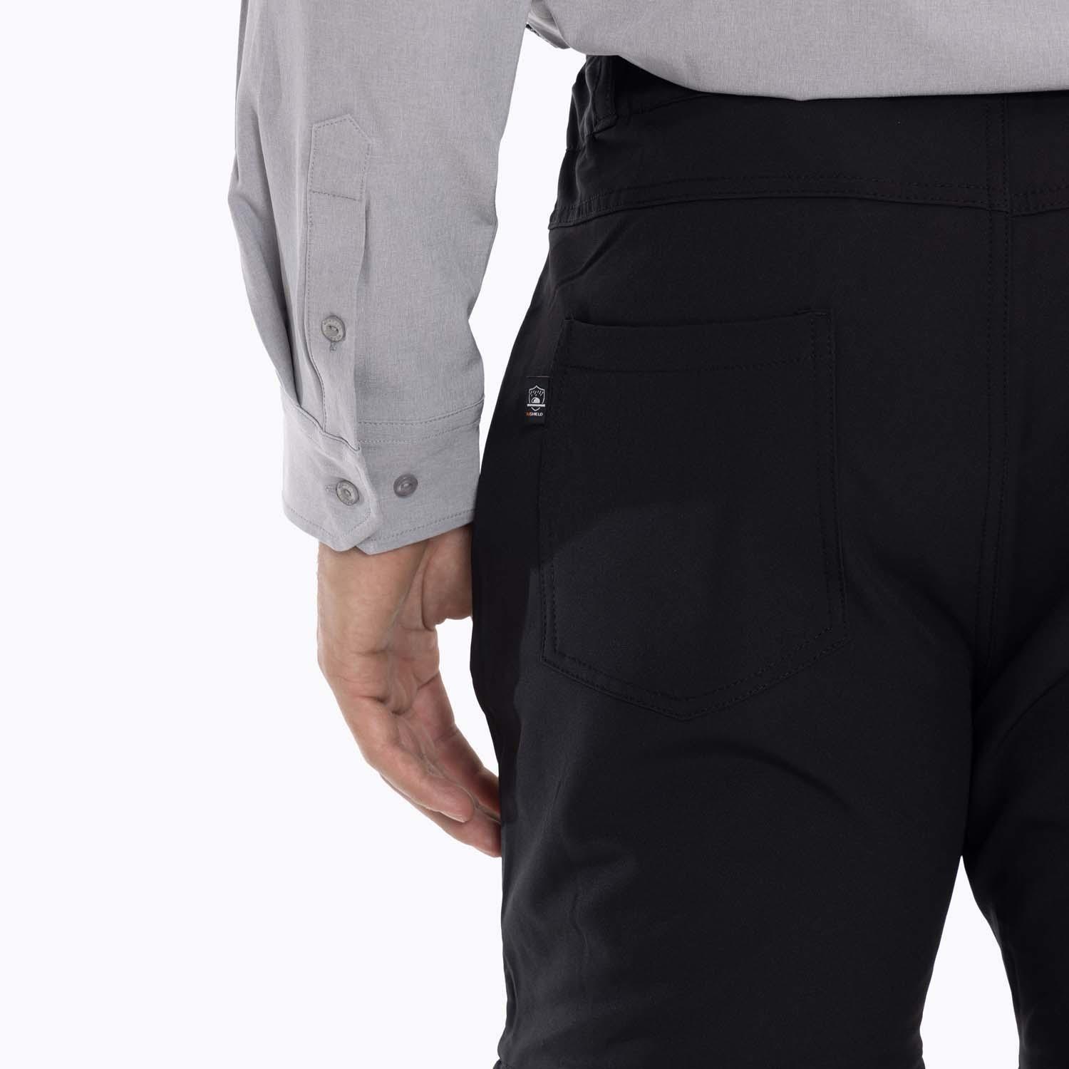 Pantalon Hombre Eel Negro Merrell-7