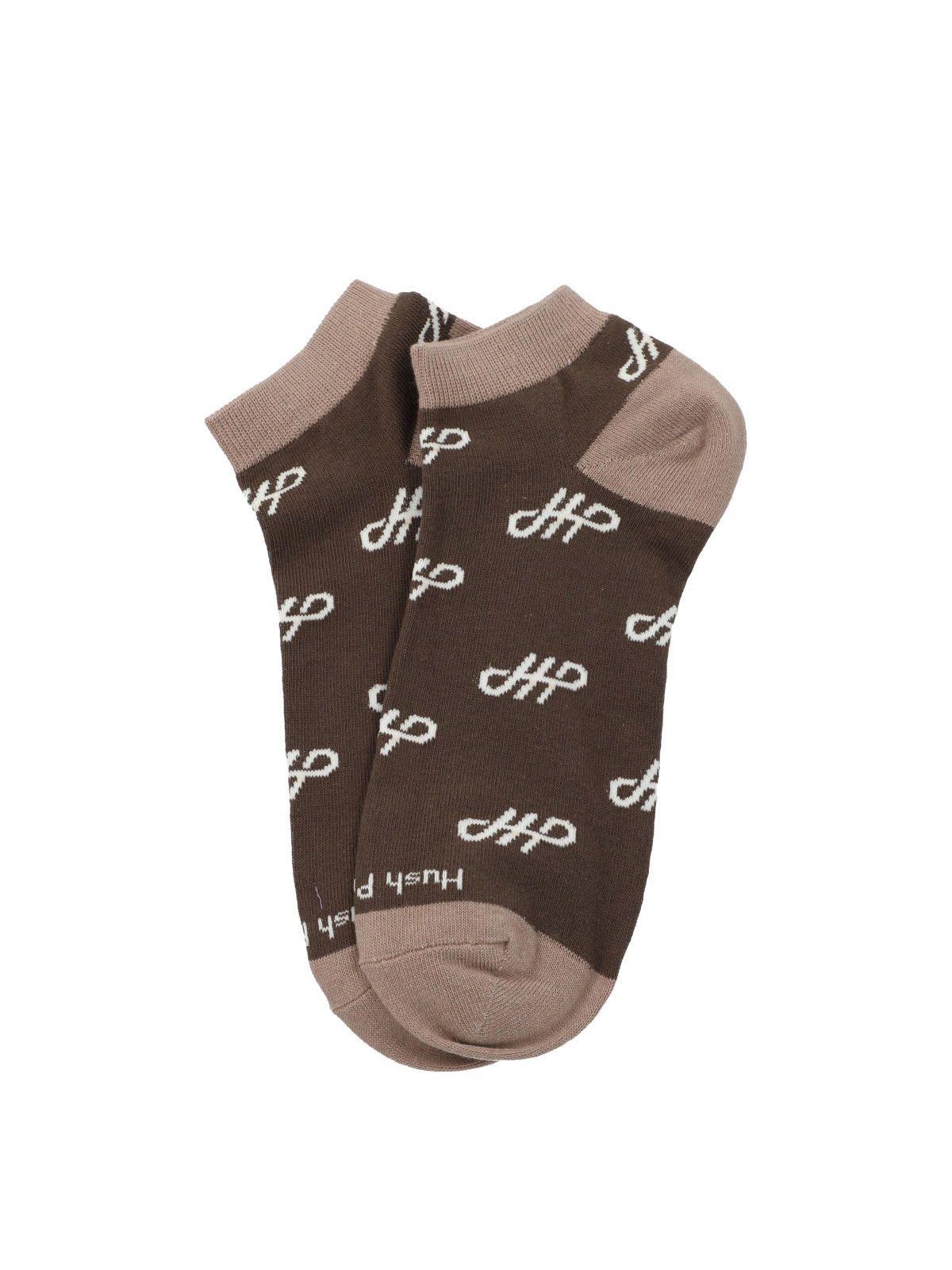 Calcetín Algodón Hombre Ped Hp Café-2