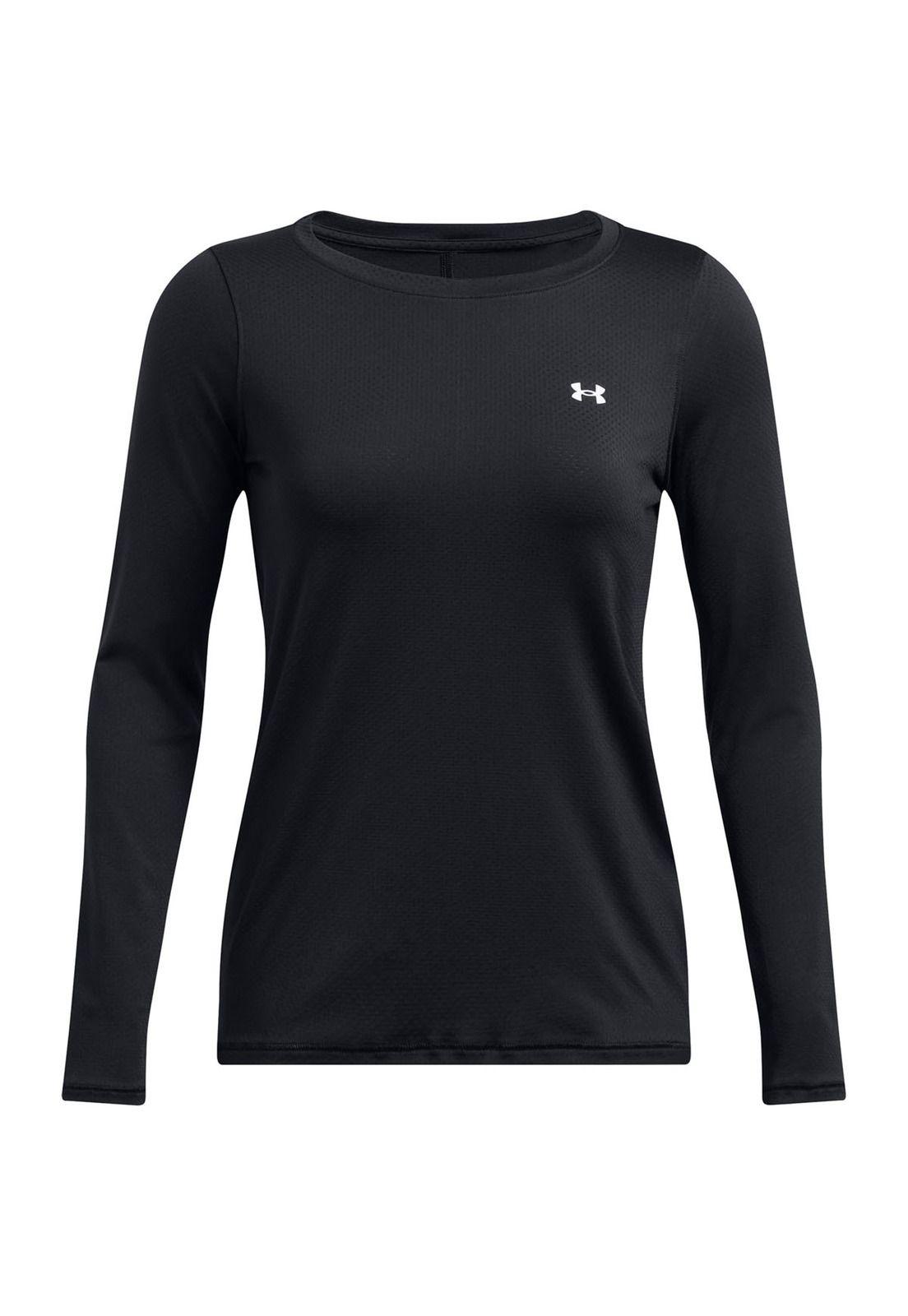 Primera capa HeatGear® Armor mujer Negro-0