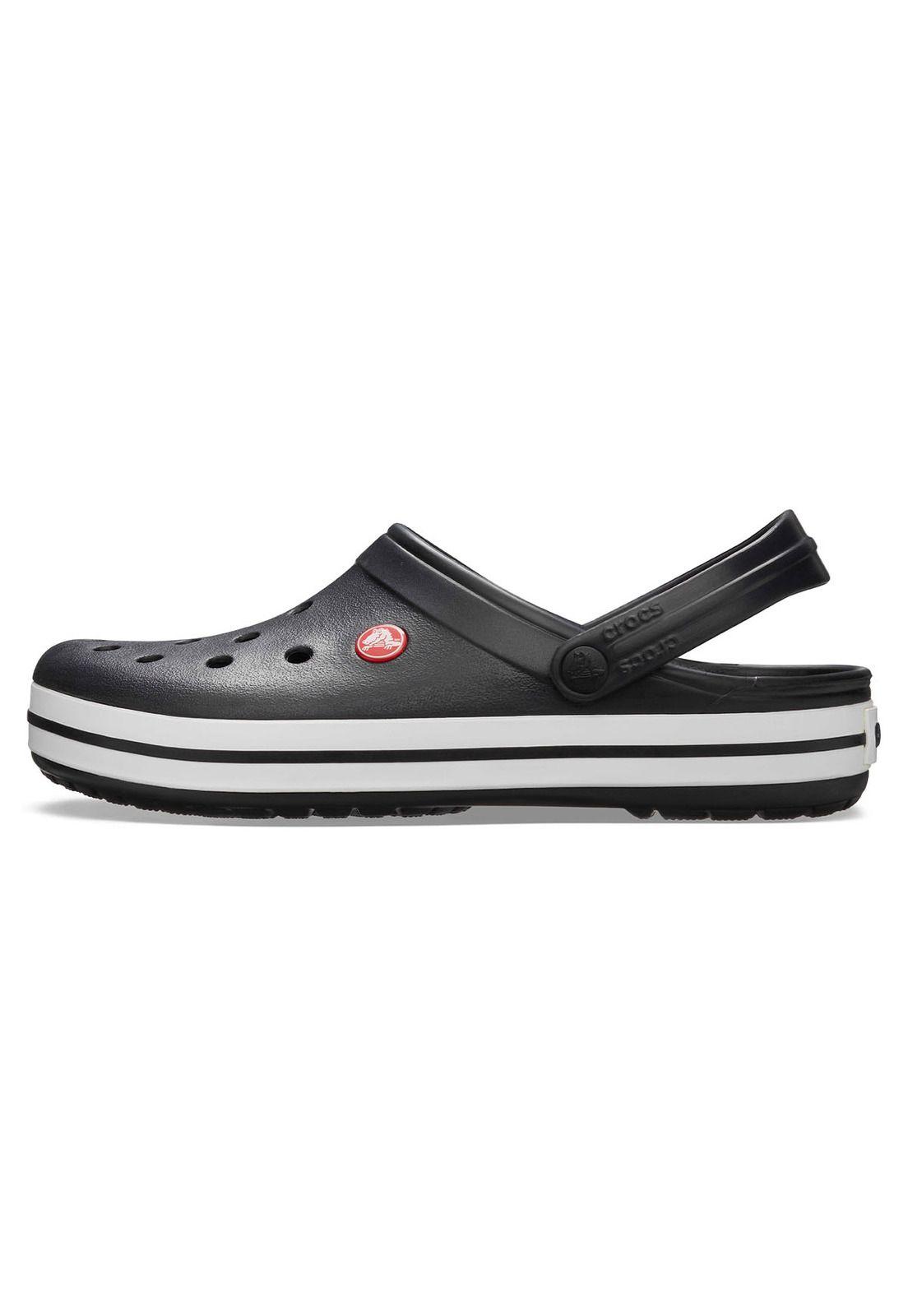 Zueco Crocs Hombre Crocband Negro-1