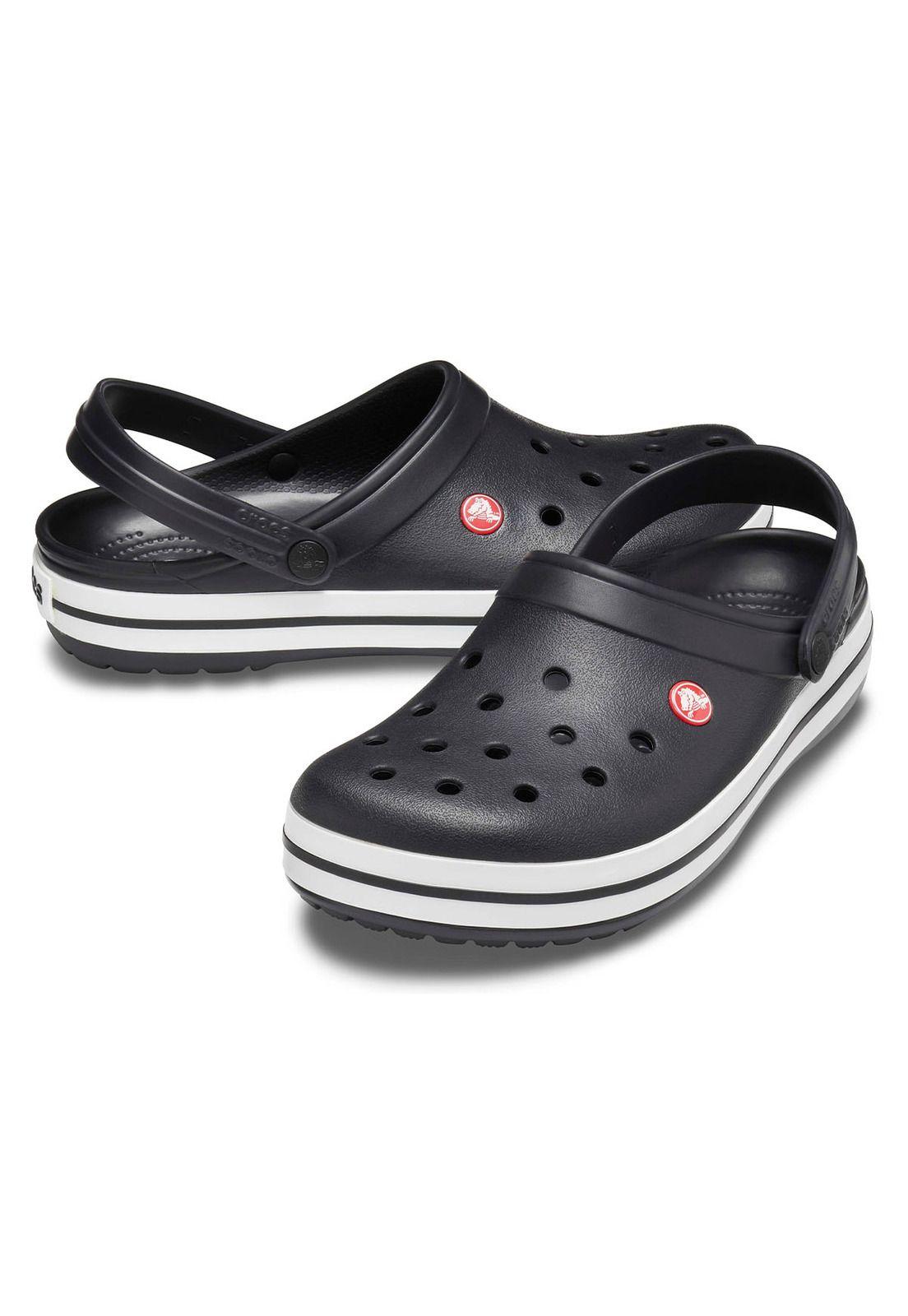 Zueco Crocs Hombre Crocband Negro-3
