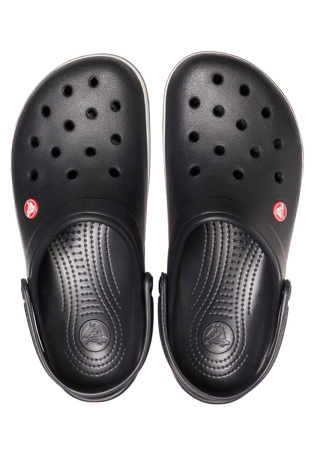 Zueco Crocs Hombre Crocband Negro-4