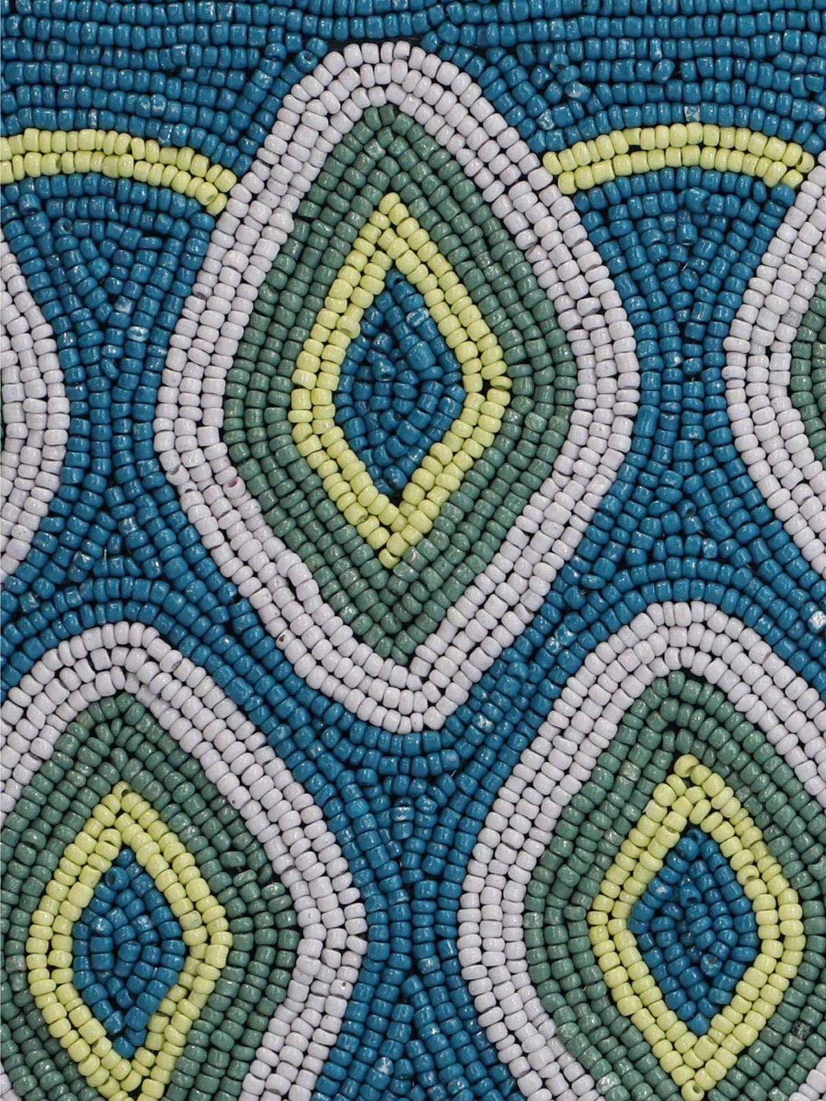 Cartera Mujer Beaded Flap Bag Multicolor-2