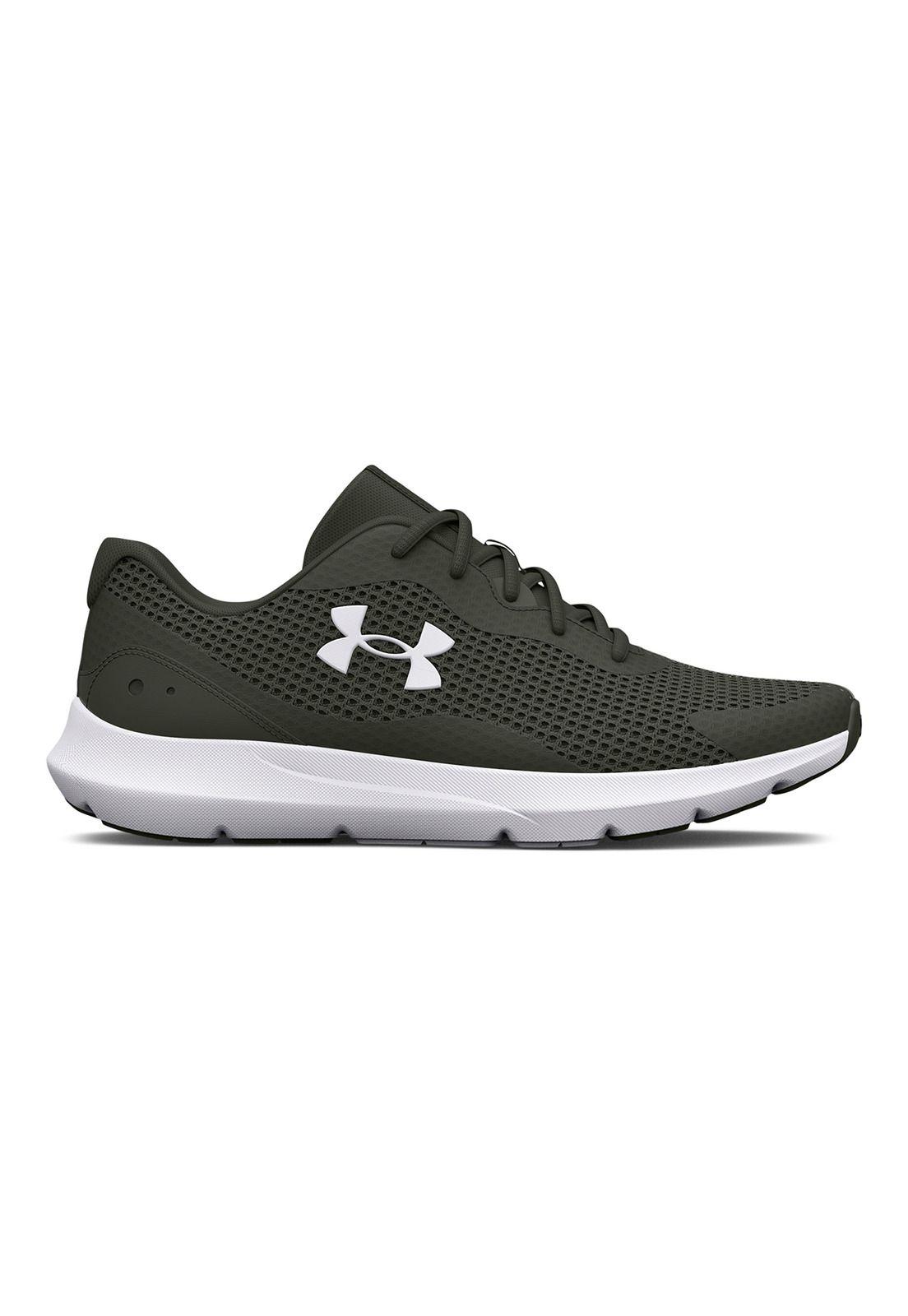 Zapatilla correr UA Surge 3 hombre Verde-0
