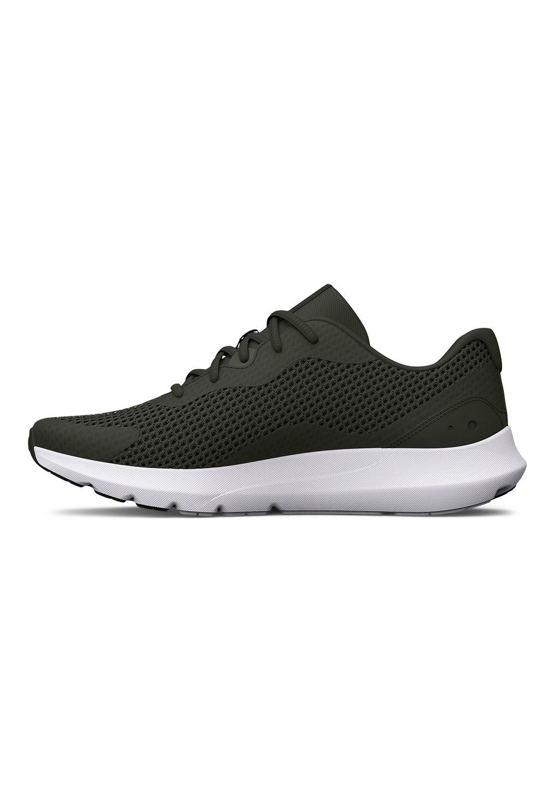 Zapatilla correr UA Surge 3 hombre Verde-1