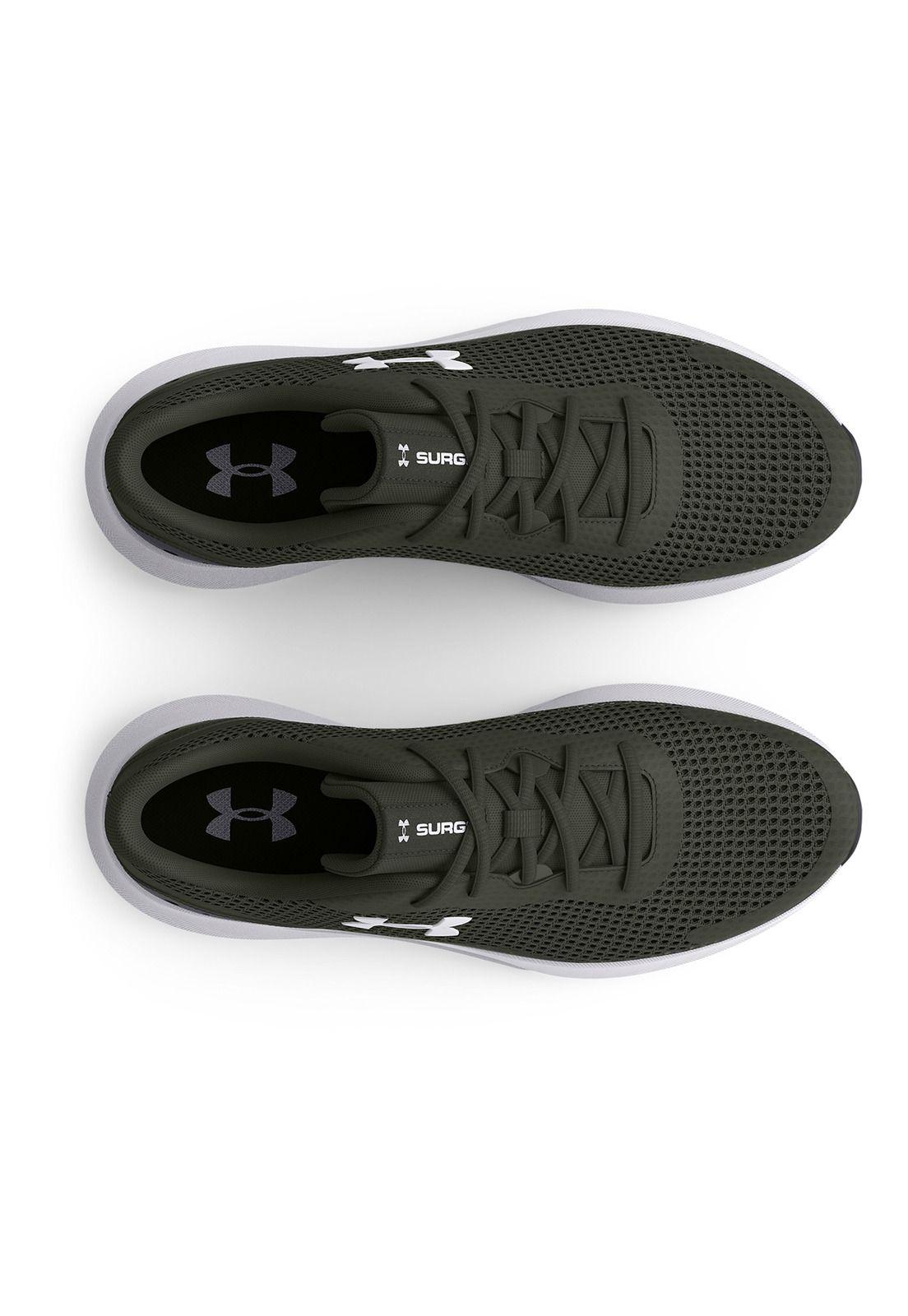 Zapatilla correr UA Surge 3 hombre Verde-4