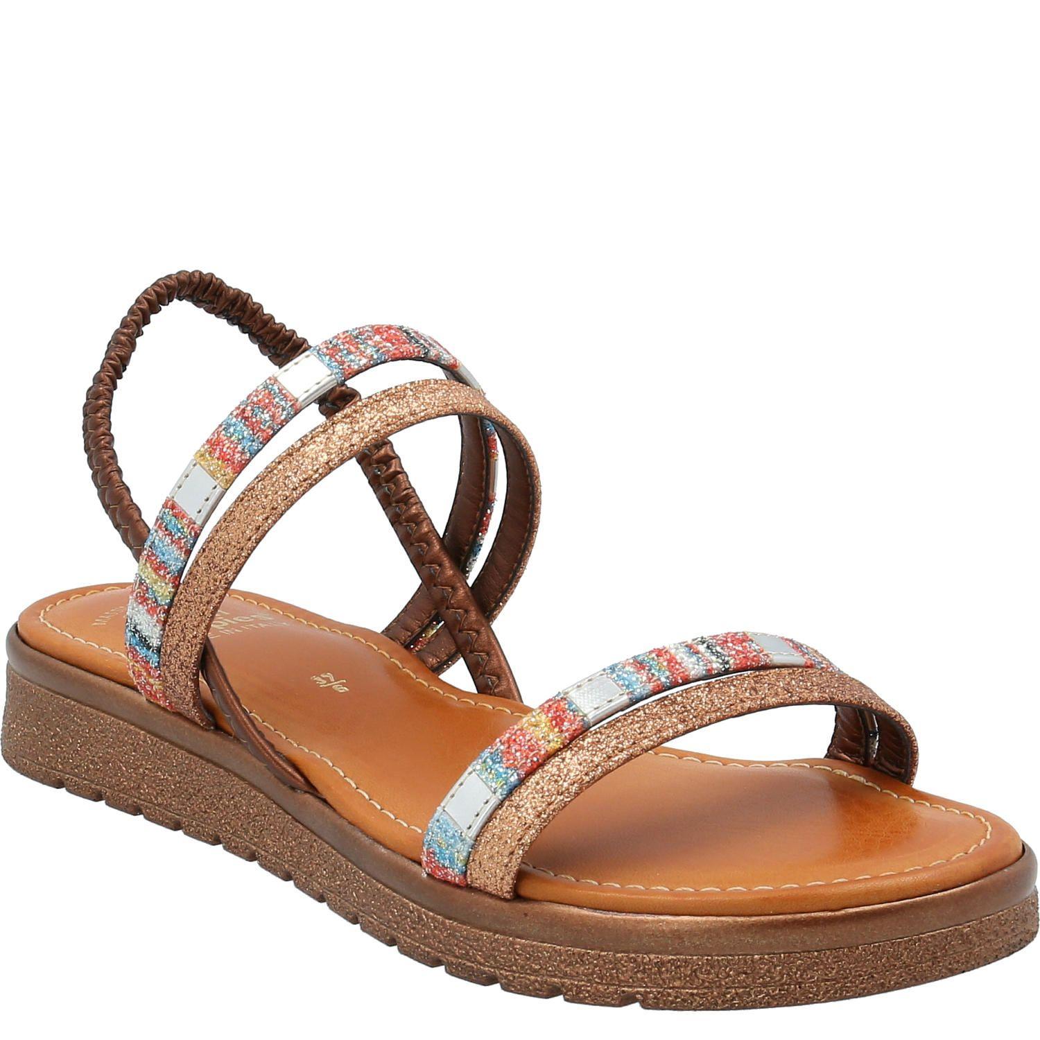 Sandalia Mujer Chiara Café-0