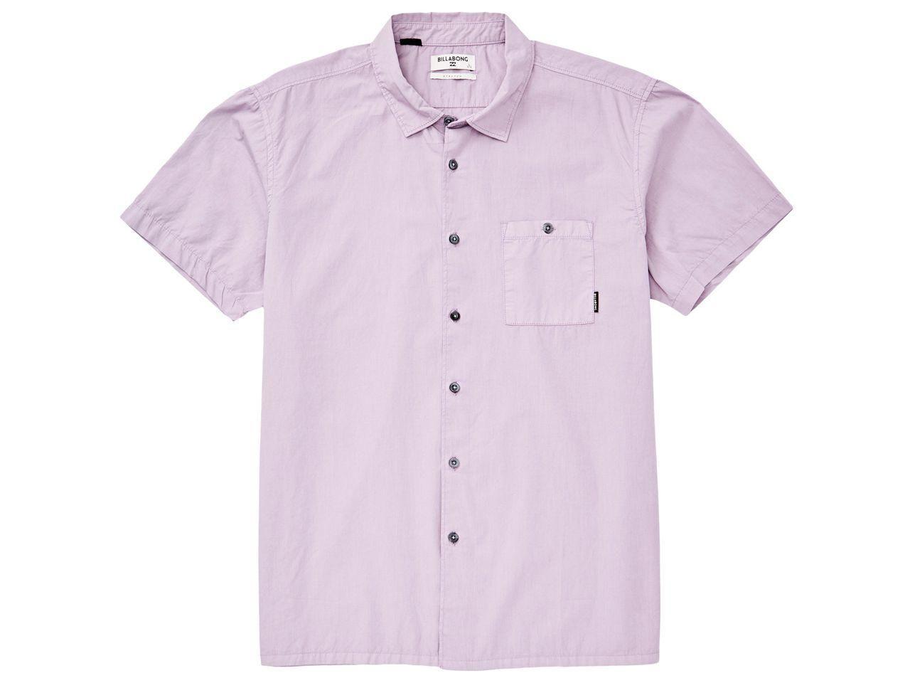 Camisa M/C Hombre Wave Washed Ss Lila-0