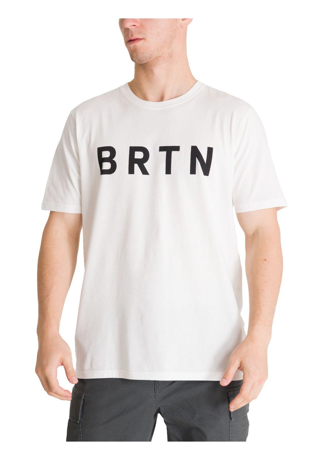 Polera Manga Corta Hombre Brtn Blanca Burton-0