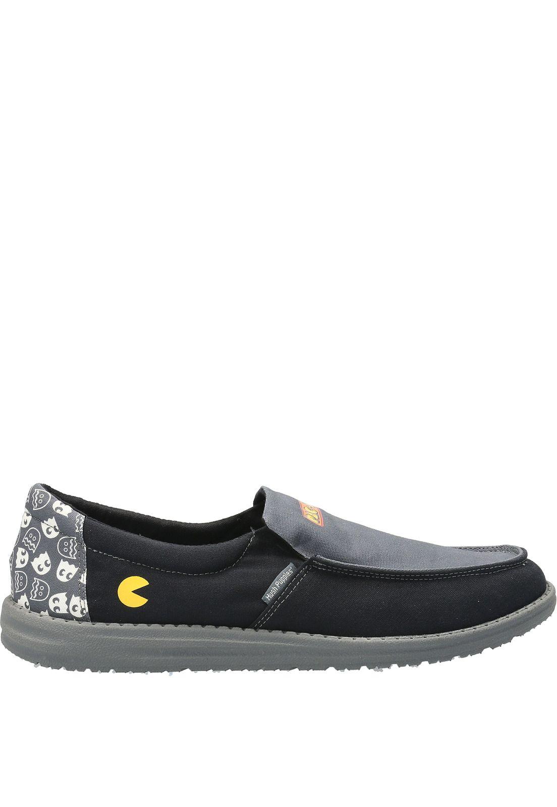 Zapatilla Hombre Gordon Pacman Negro-1