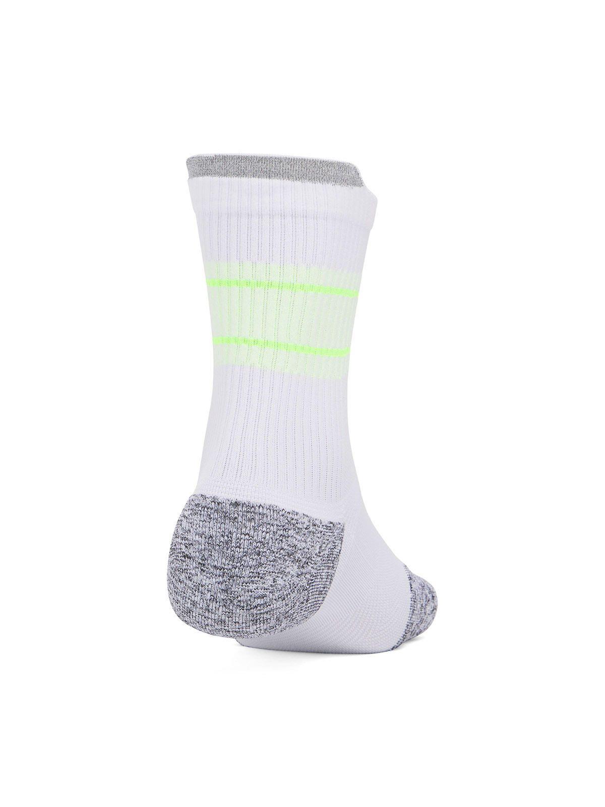 Calcetín sport Armourdry Run Blanco Unisex-1