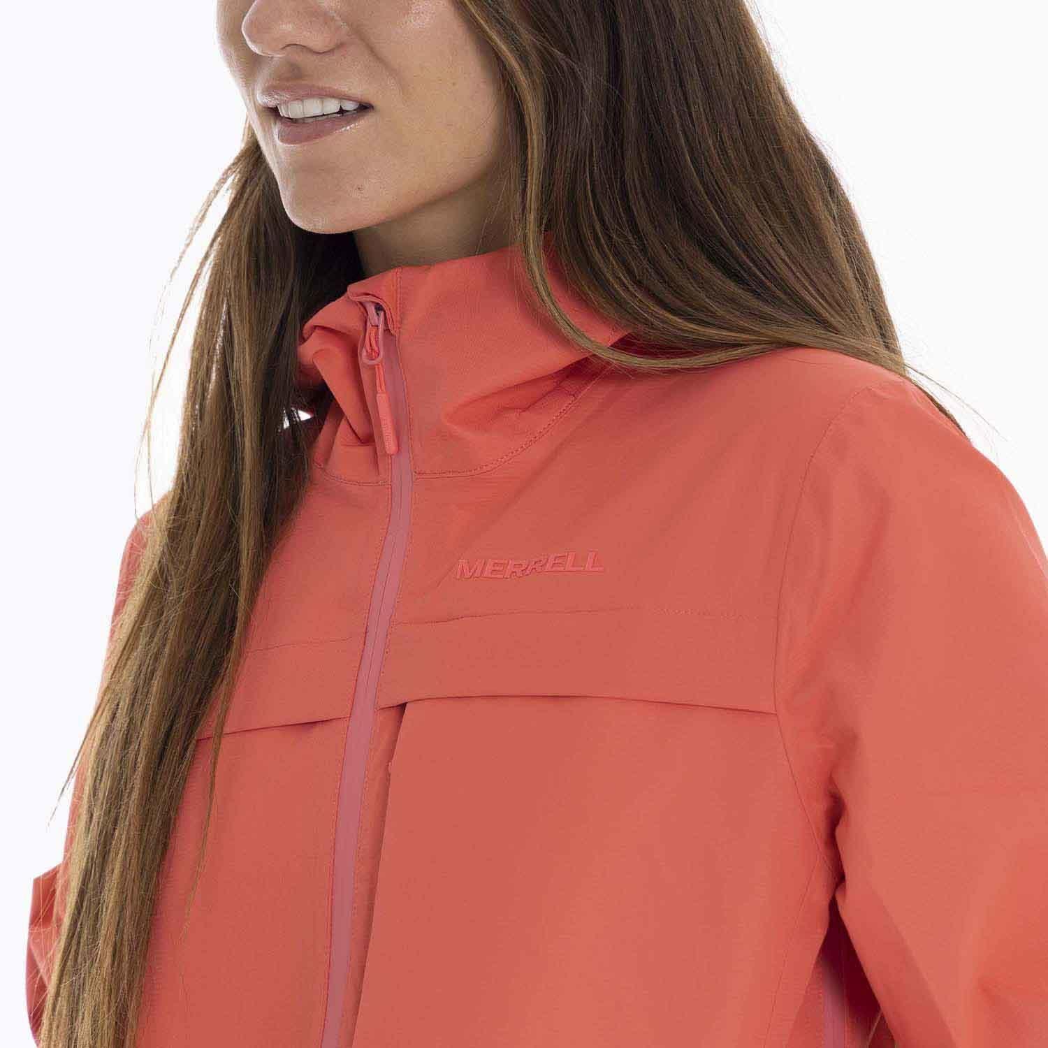 Impermeable Mujer Minnesota Coral Merrell-4