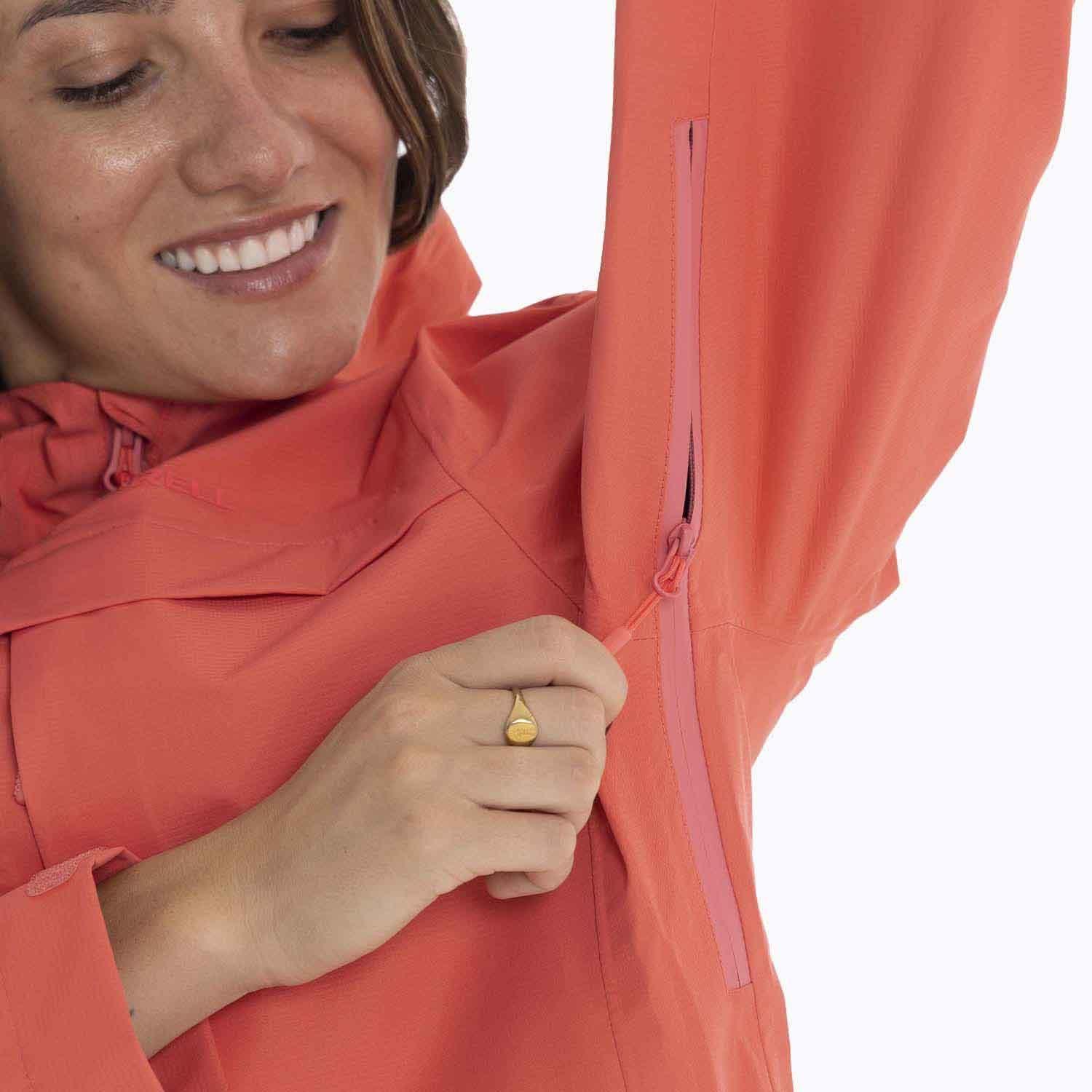 Impermeable Mujer Minnesota Coral Merrell-5