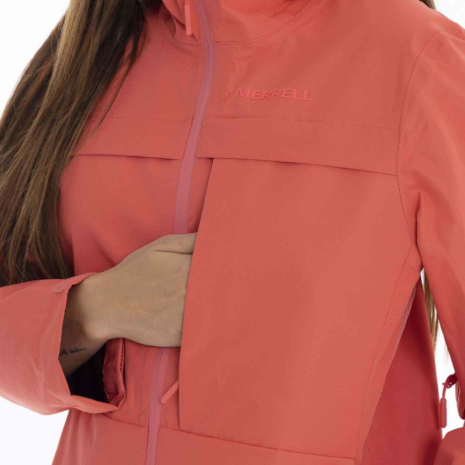 Impermeable Mujer Minnesota Coral Merrell-6