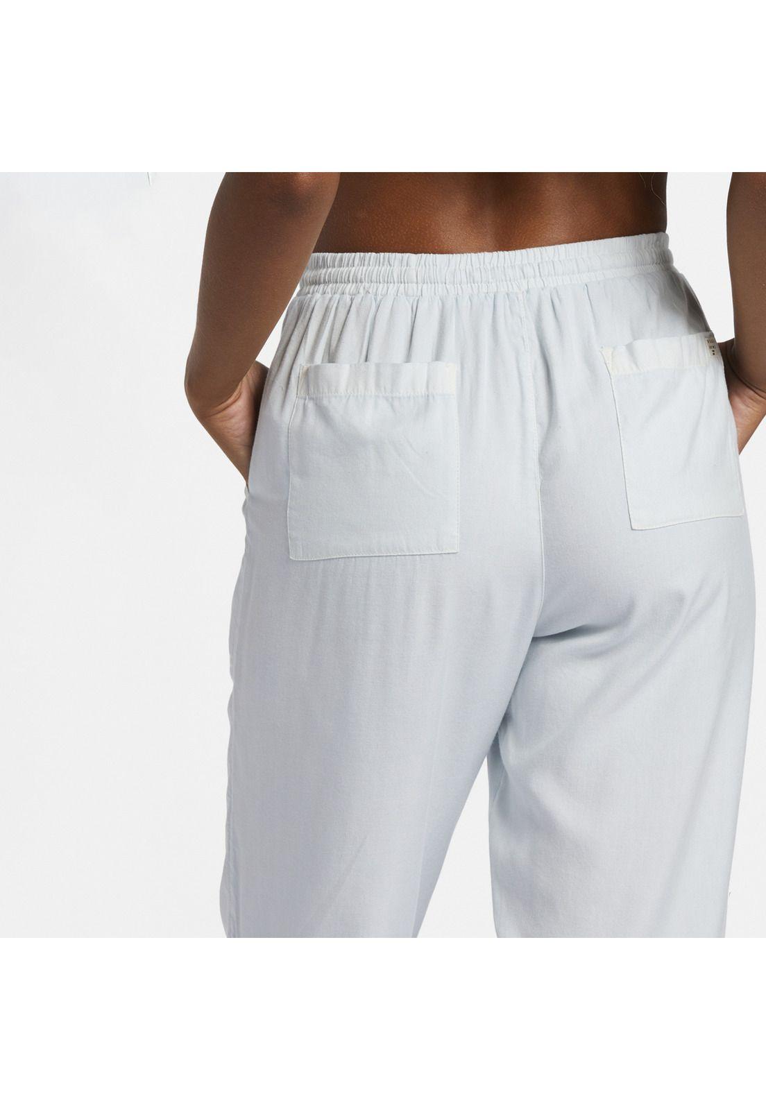 Pantalón Mujer Beachy Keen Celeste-6