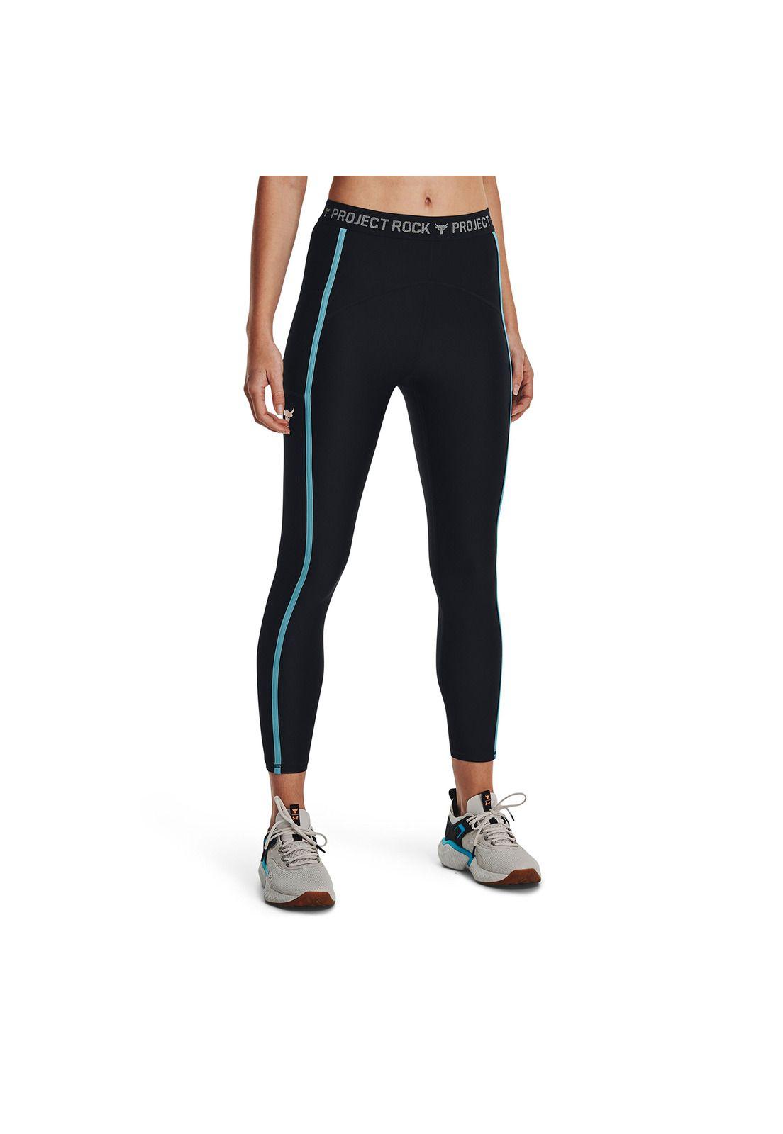 Calza Train Project Rock Heatgear® Negro Mujer-0