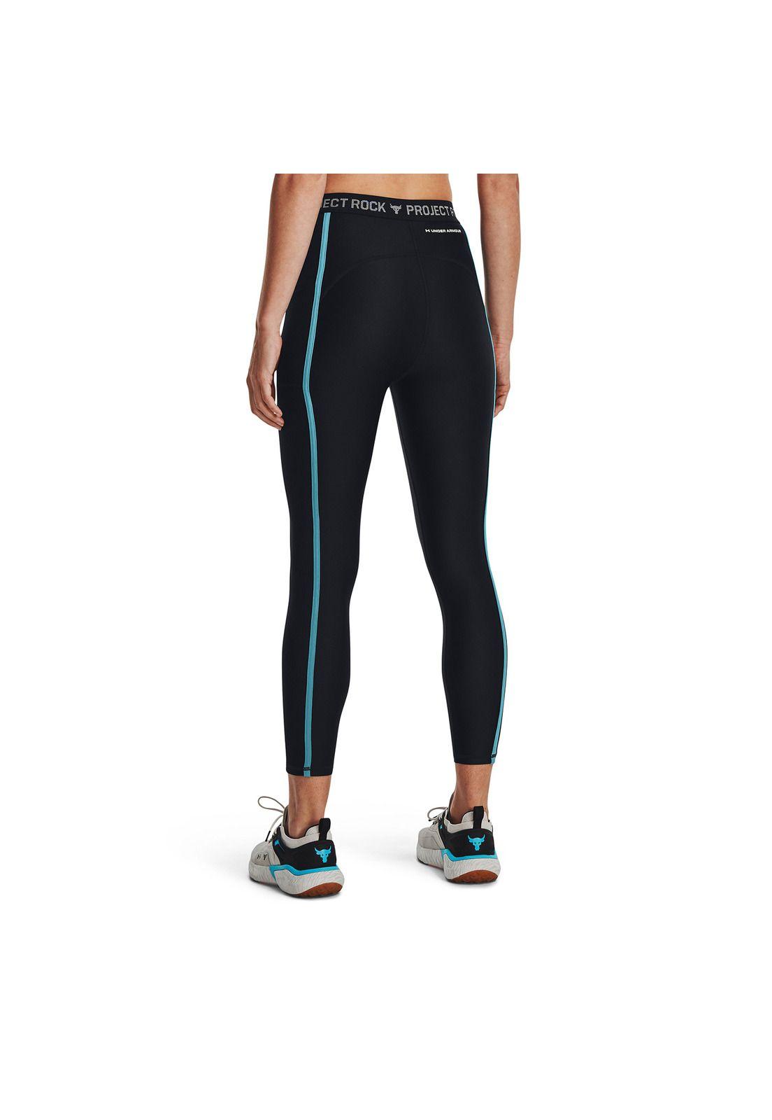 Calza Train Project Rock Heatgear® Negro Mujer-1