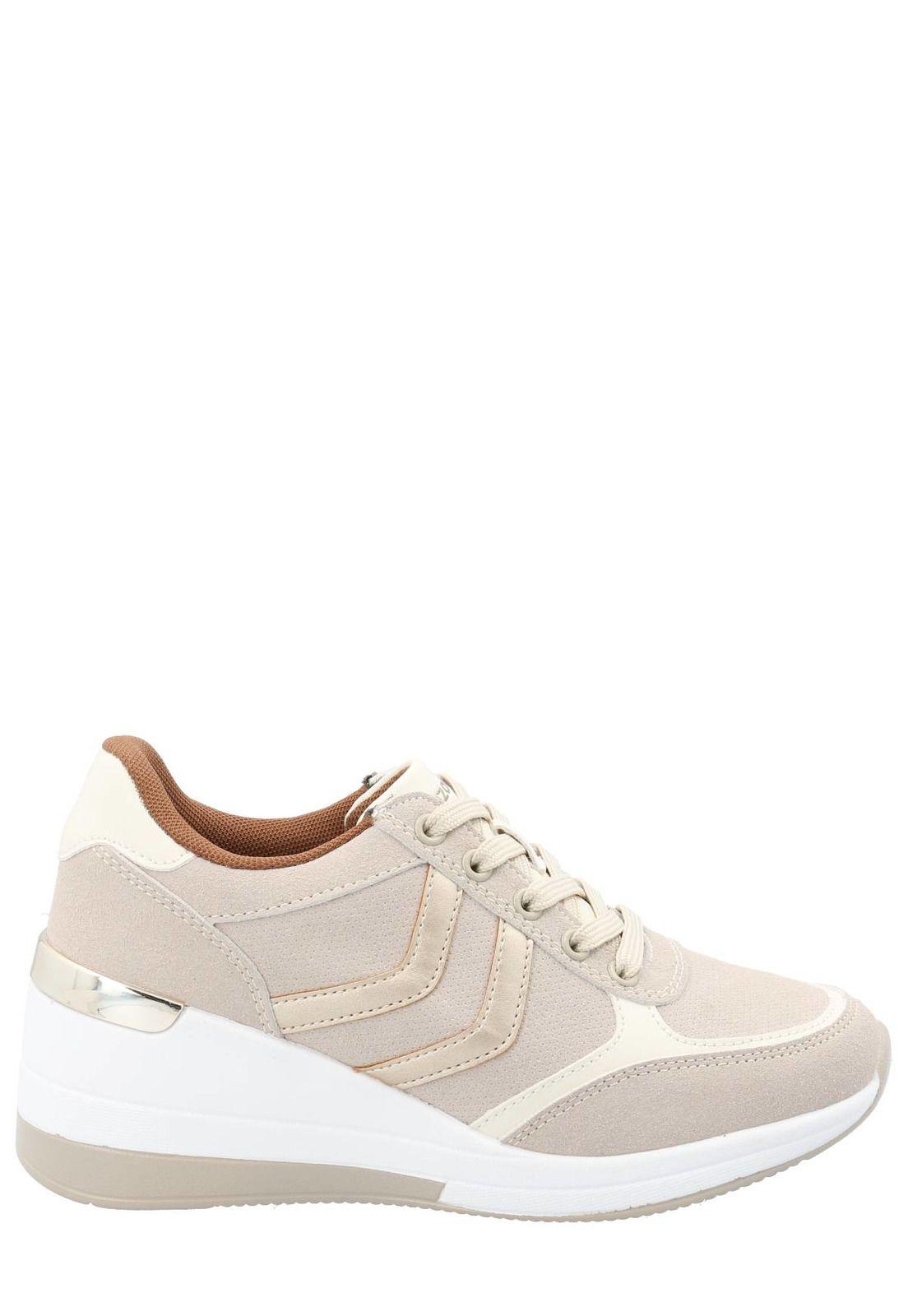 Zapatilla Bath Mujer Beige-1