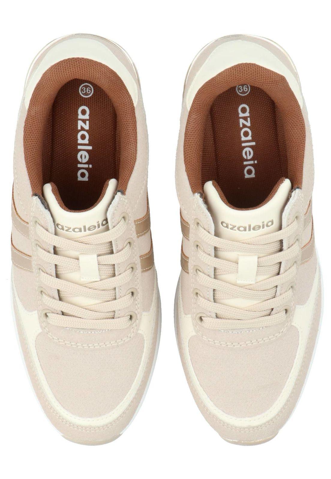 Zapatilla Bath Mujer Beige-7