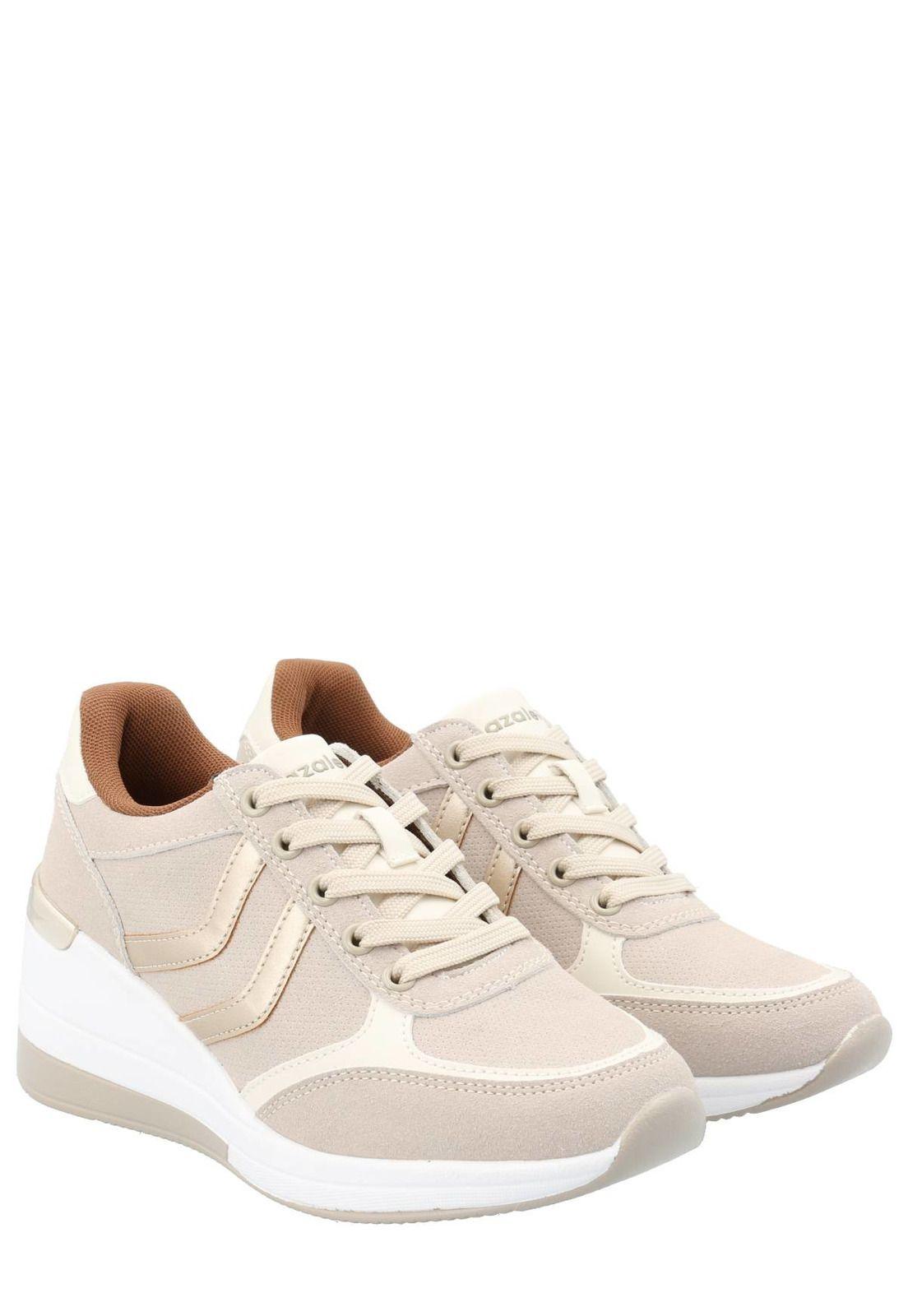 Zapatilla Bath Mujer Beige-8