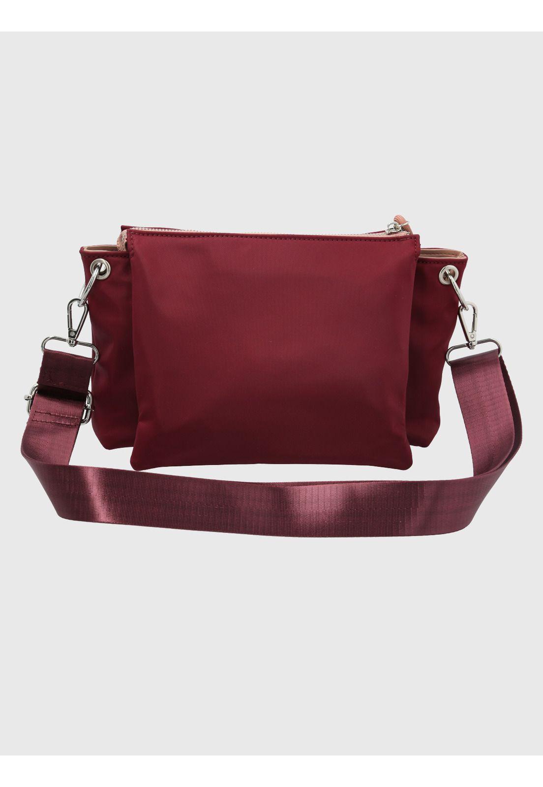 Cartera Ecocuero Burdeo Roger Cross Mujer-2