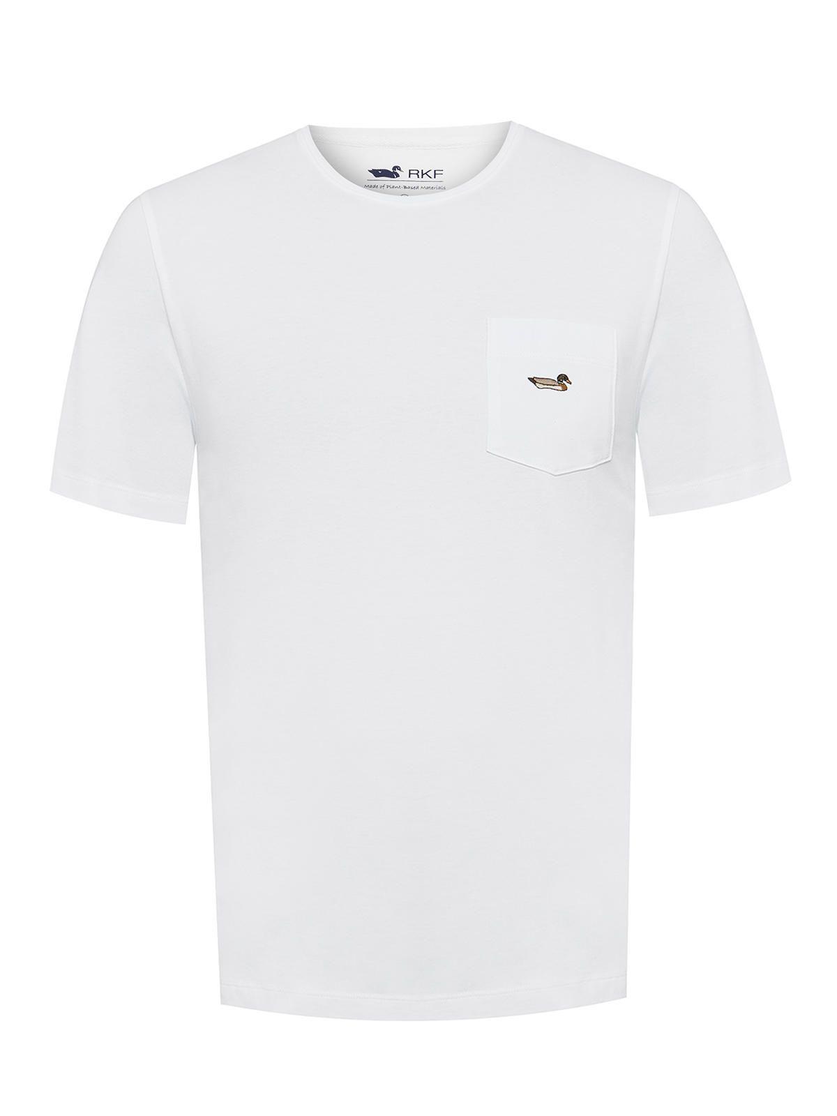 Polera Algodón Orgánico Hombre Drake Blanco-0