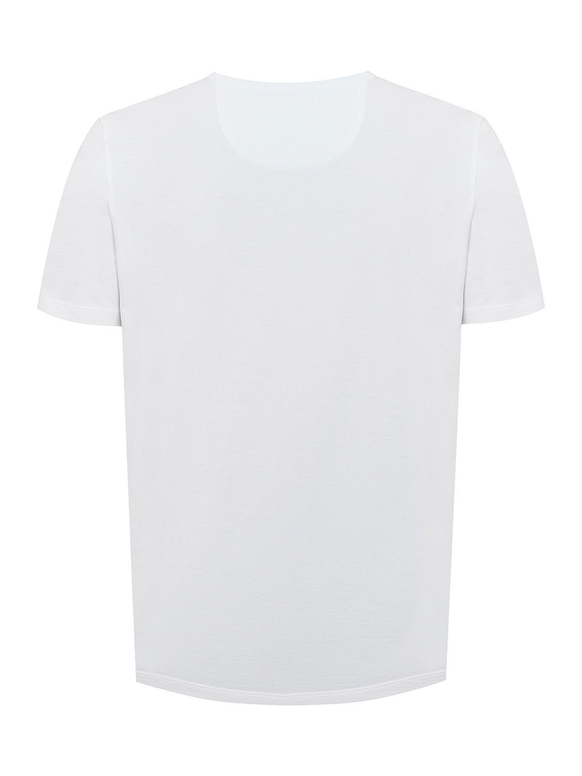 Polera Algodón Orgánico Hombre Drake Blanco-1