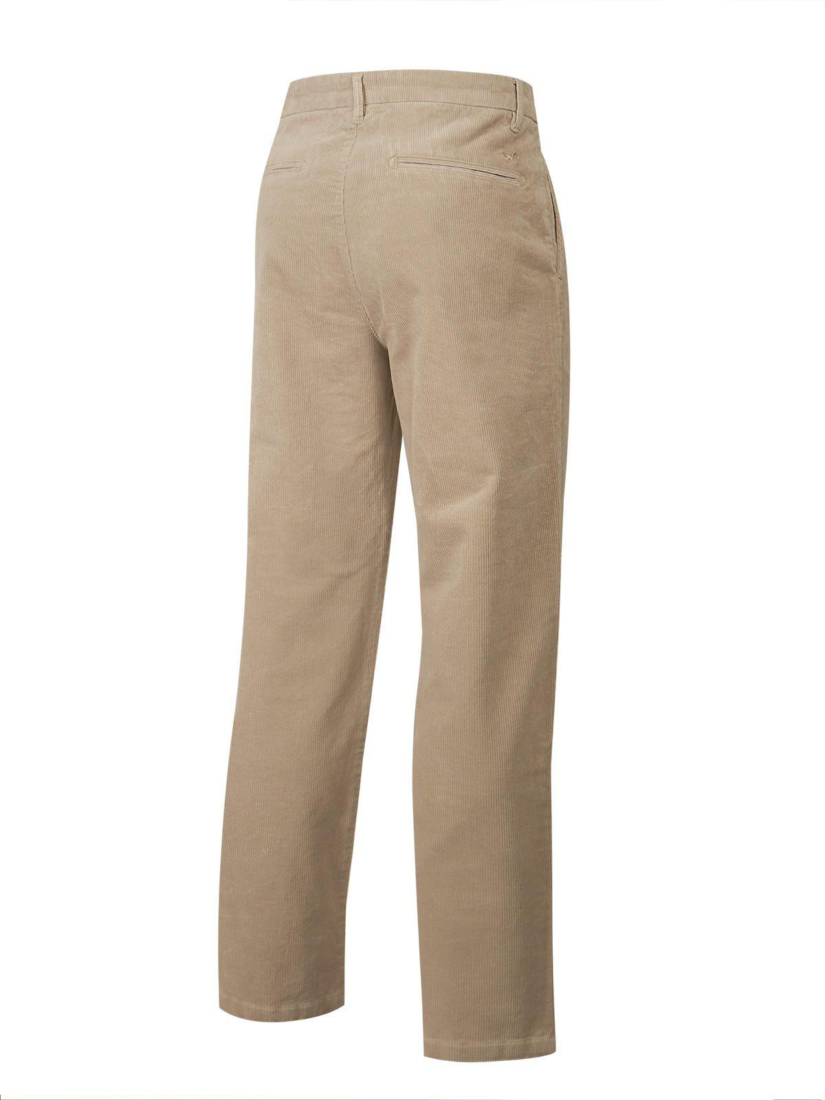 Pantalón Algodón Ribh Café Hombre Rockford-1