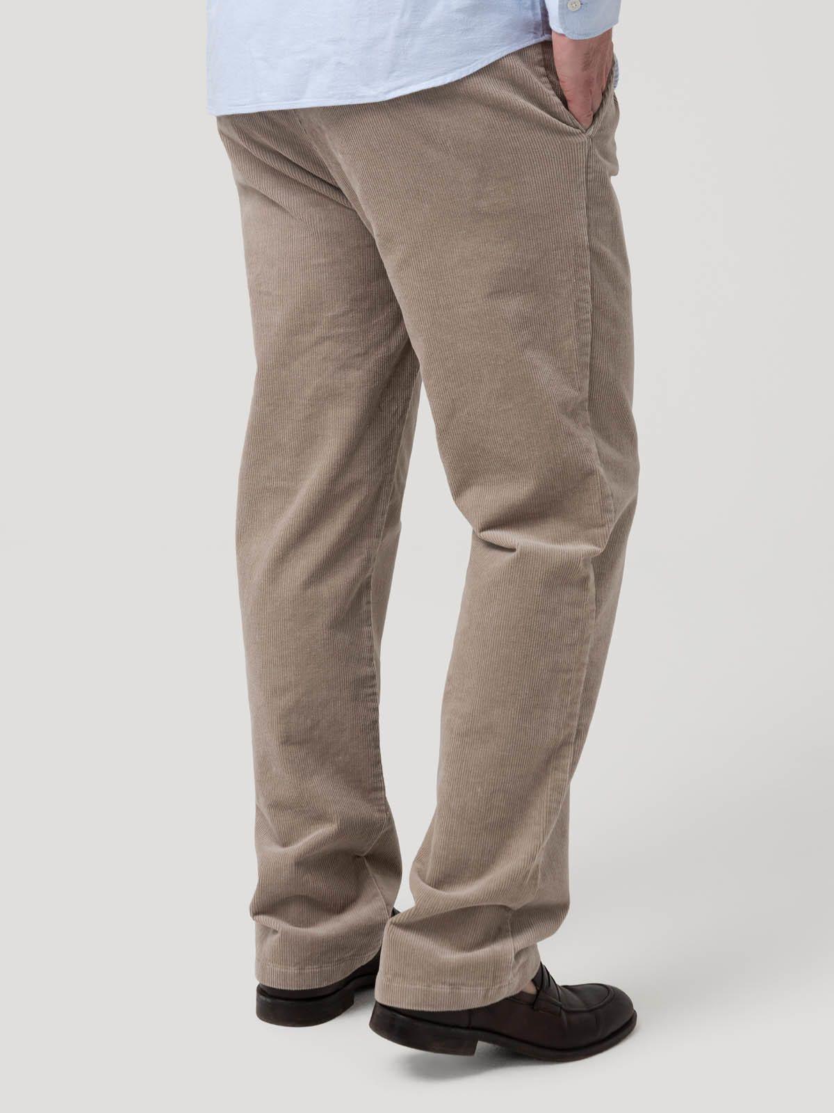 Pantalón Algodón Ribh Café Hombre Rockford-5