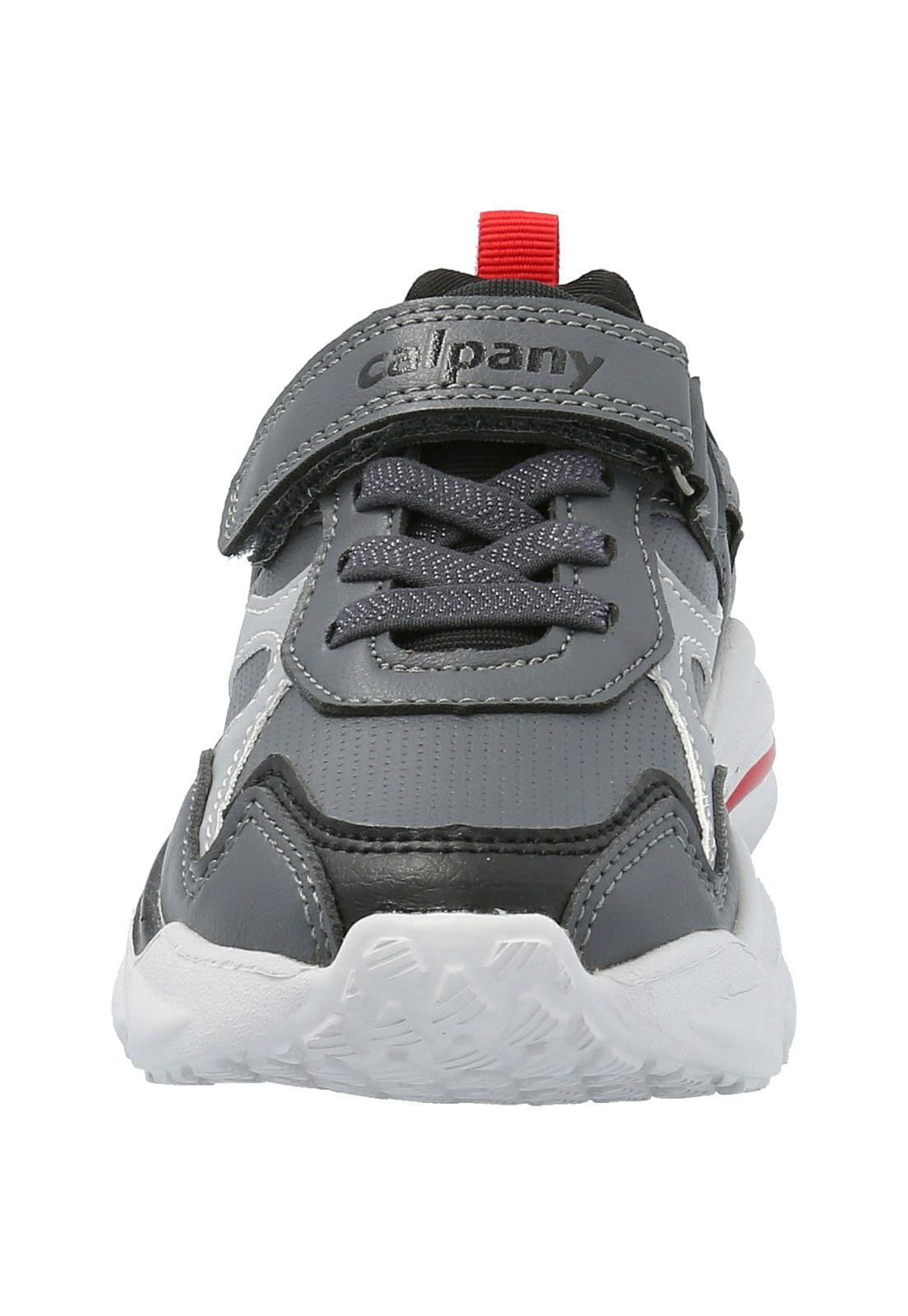 Zapatilla Niño Vega Gris-2