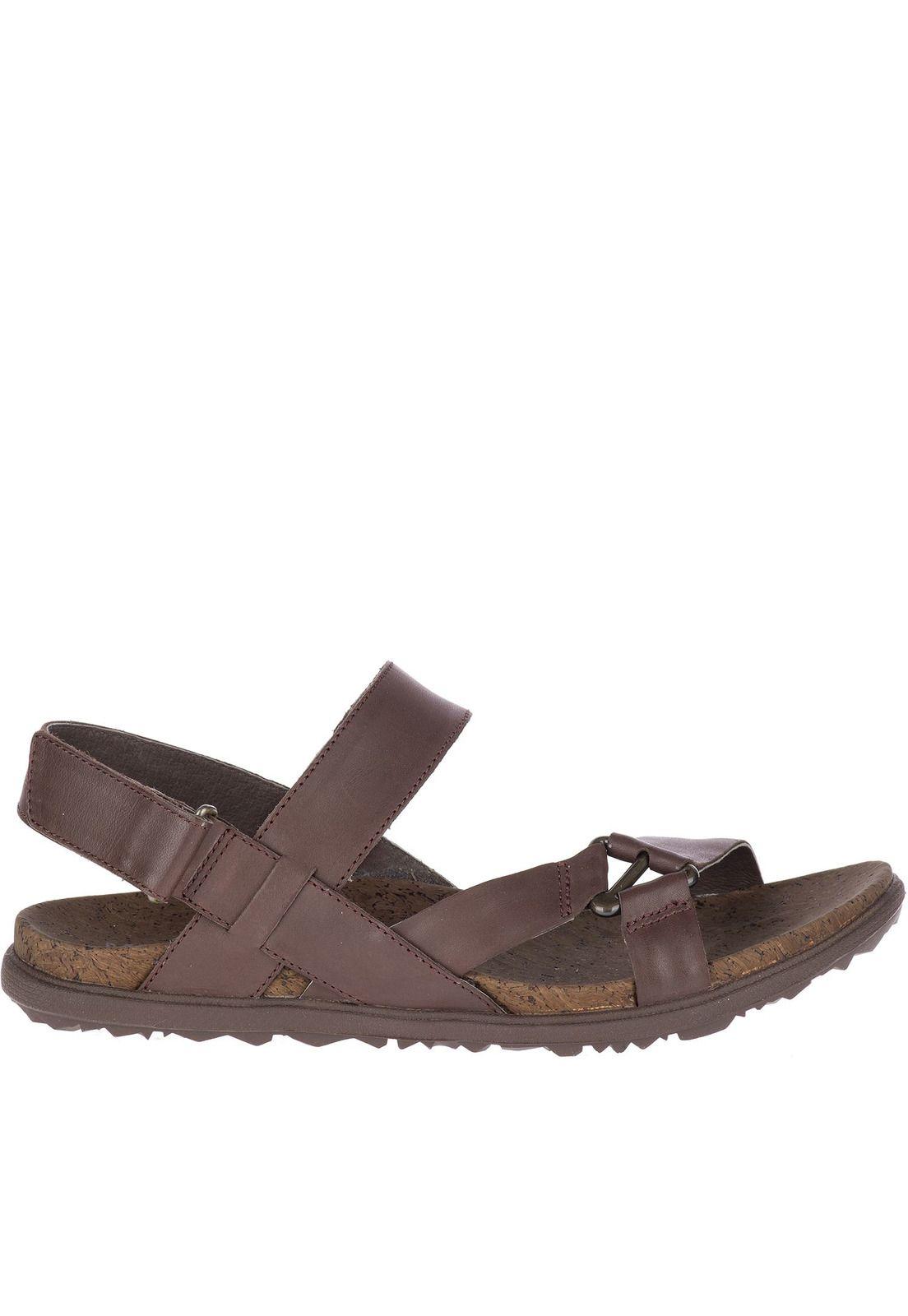 Sandalia Mujer Around Town Chey Backstrap Café-1