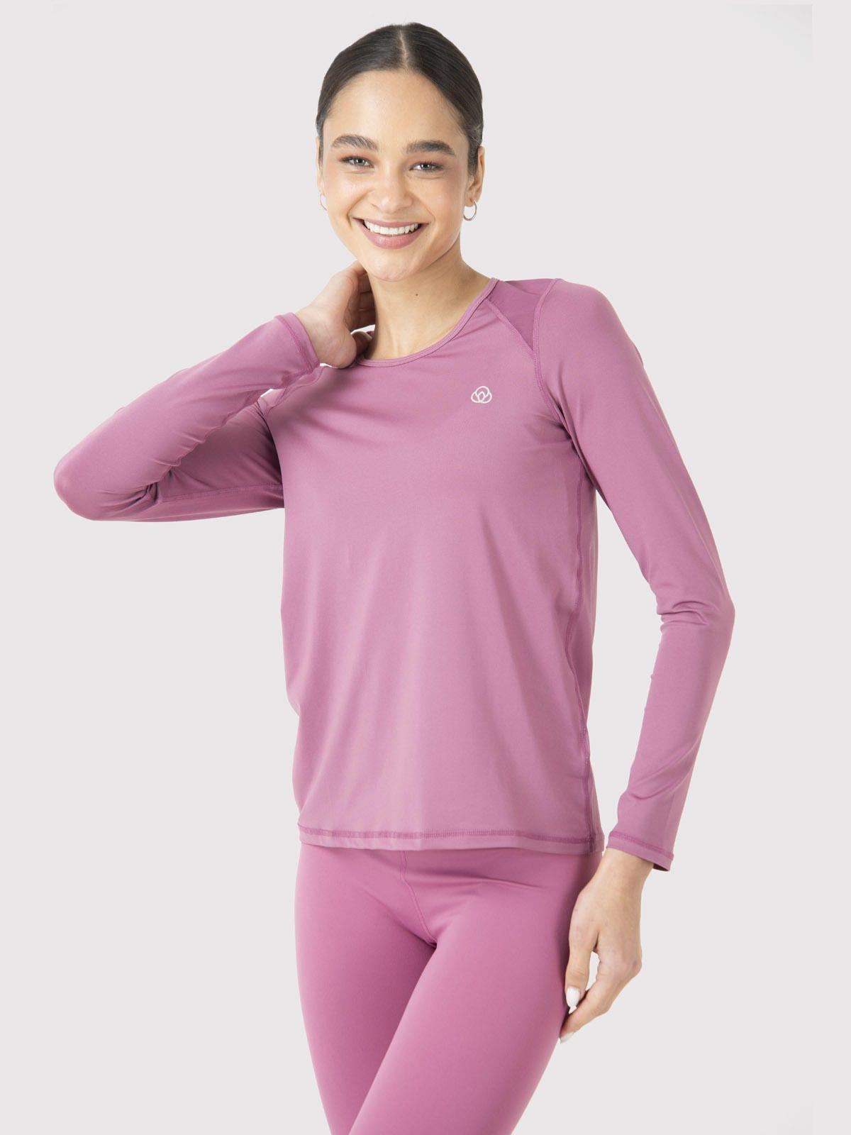 Primera Capa Mujer First Layer Mesh Rosado-4