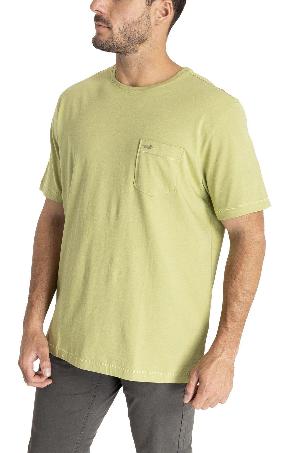Polera M/C Hombre Organpoc Verde-4