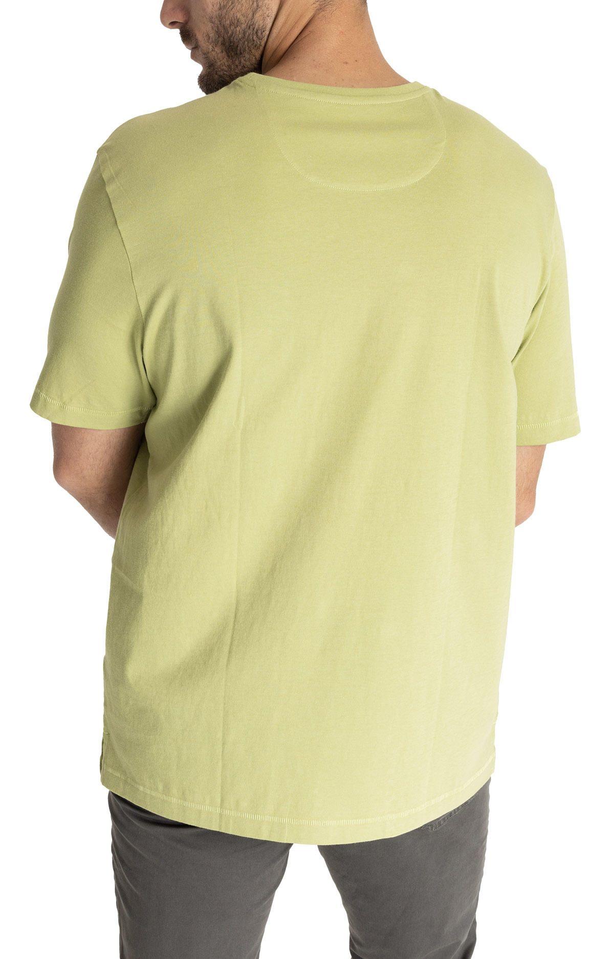 Polera M/C Hombre Organpoc Verde-5