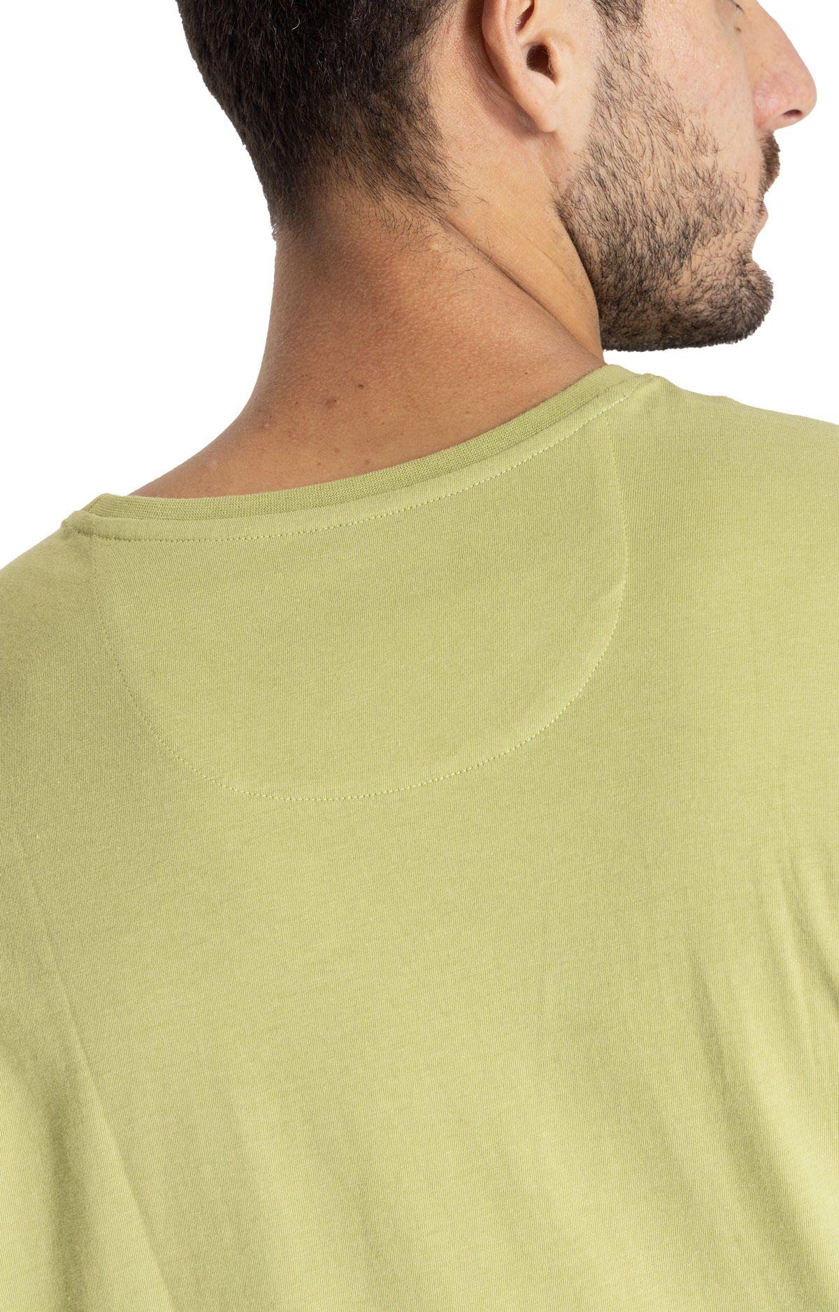 Polera M/C Hombre Organpoc Verde-6