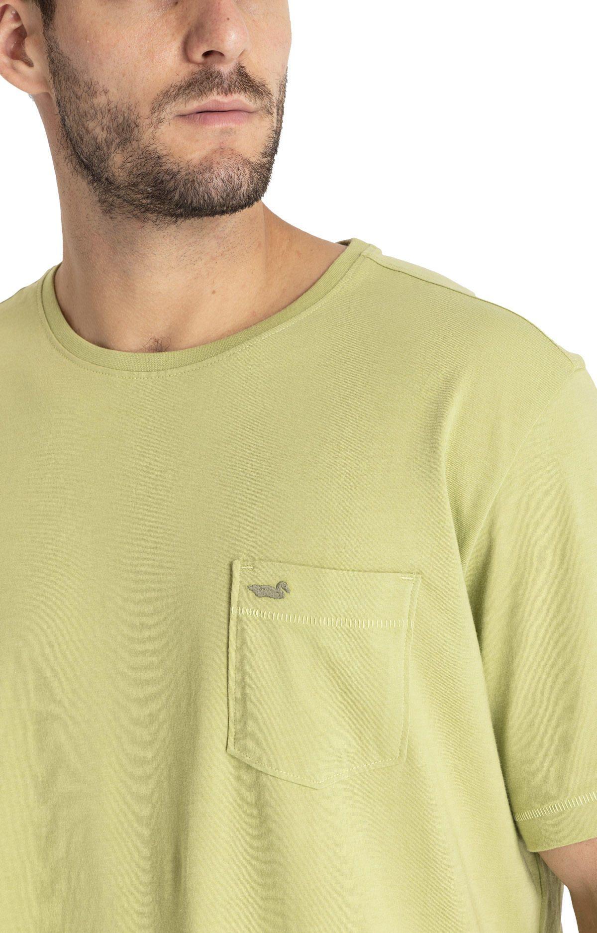 Polera M/C Hombre Organpoc Verde-7