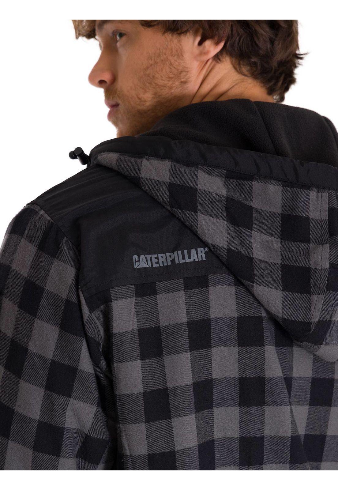 Chaqueta Sequoia Shirt Hombre Gris Oscuro-6