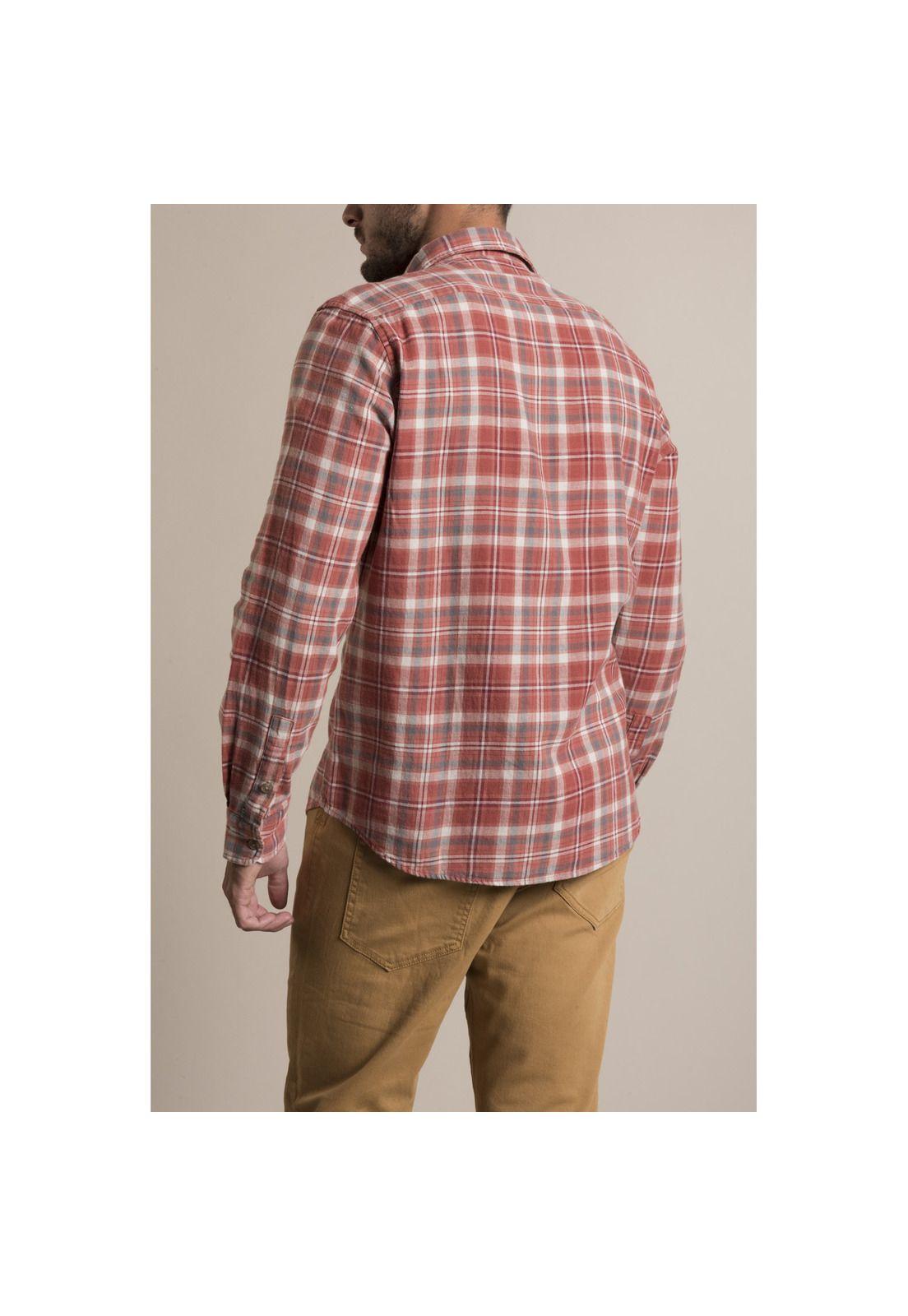 Camisa Linen Rockford Terracota-2
