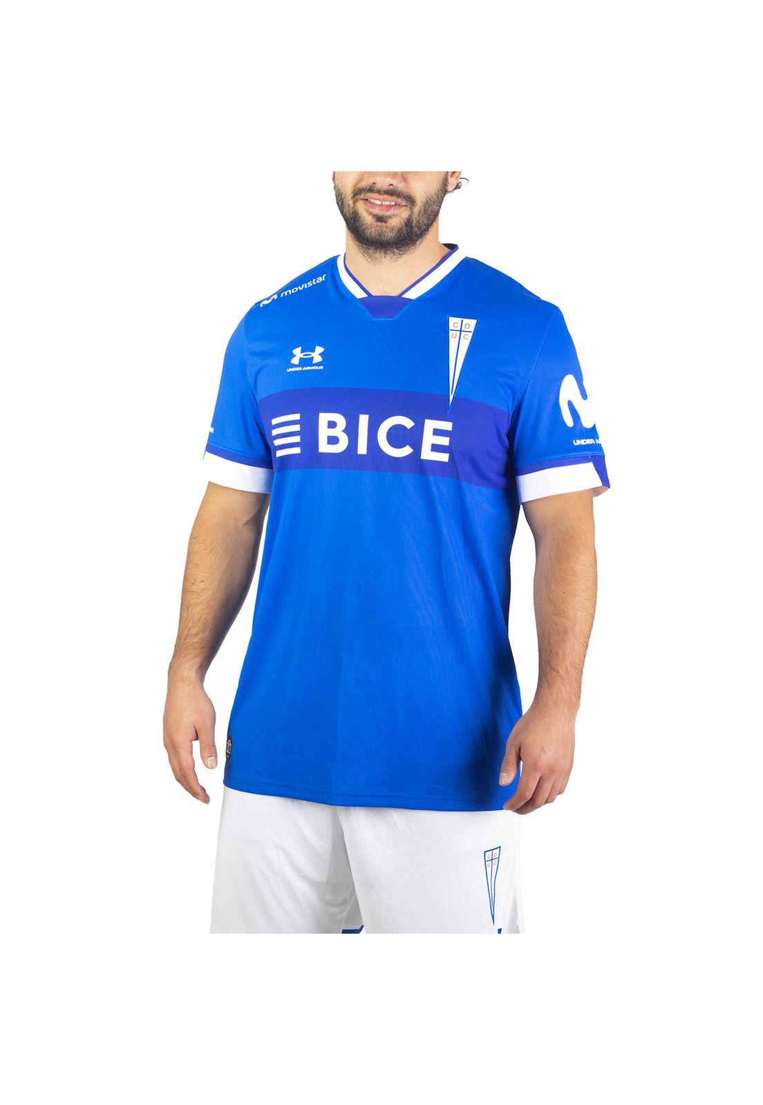 Polera manga corta Uc Rep Azul hombre-0