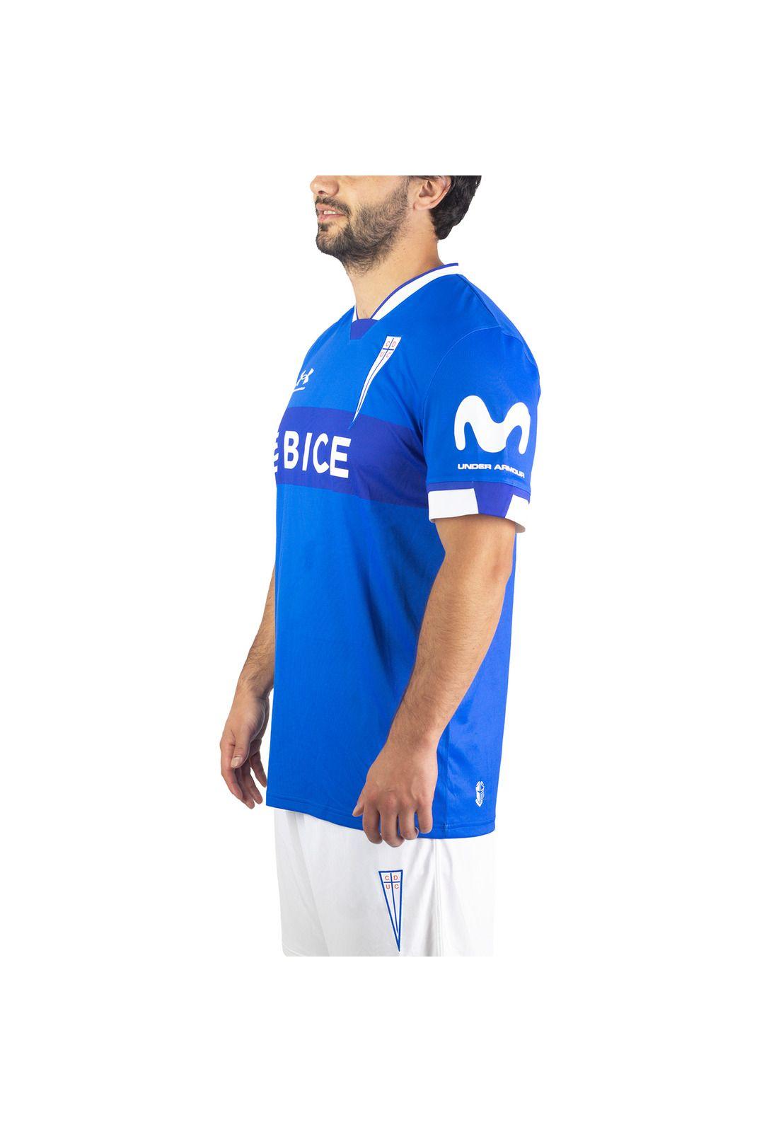 Polera manga corta Uc Rep Azul hombre-1